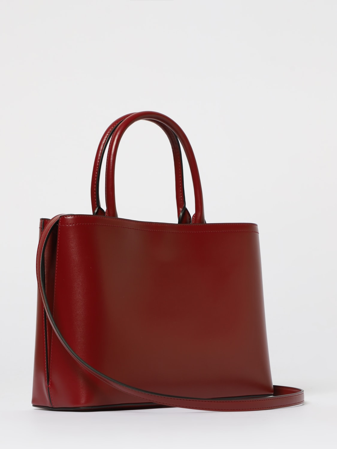 TWINSET BORSA TOTE: Borsa Twinset in pelle sintetica , Bordeaux - Img 2