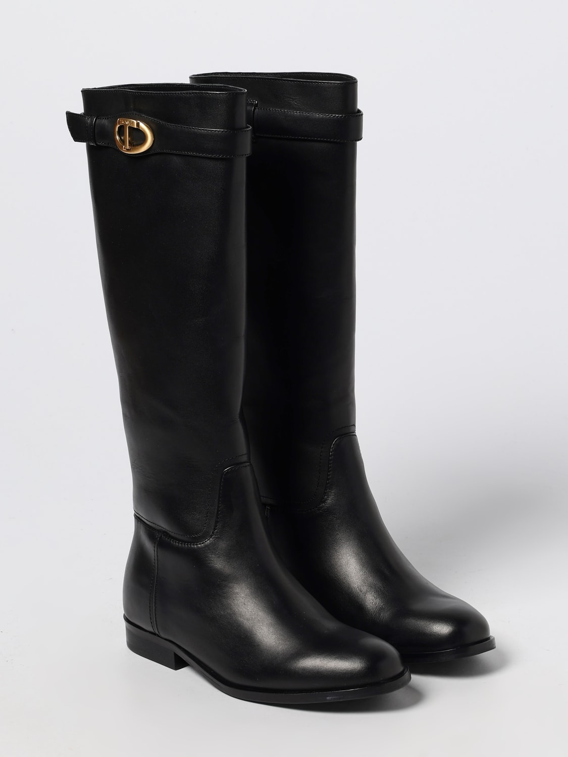 TWINSET BOTTES: Chaussures femme Twinset, Noir - Img 2