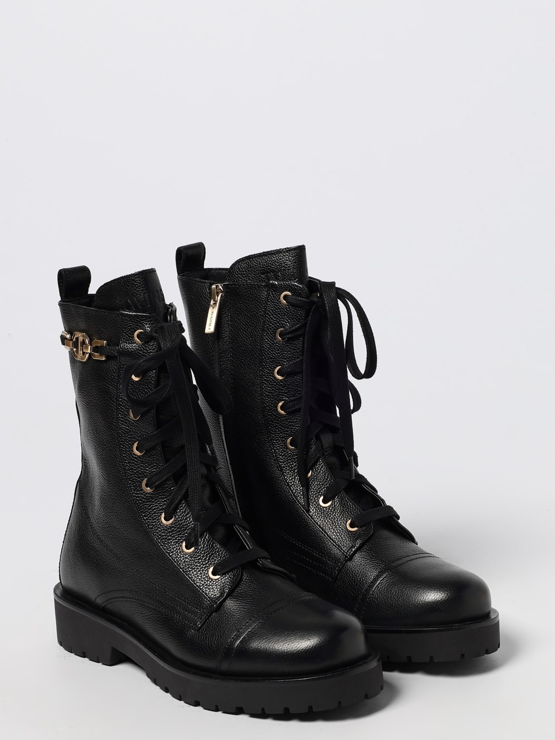 TWINSET BOOTS: Shoes woman Twinset, Black - Img 2