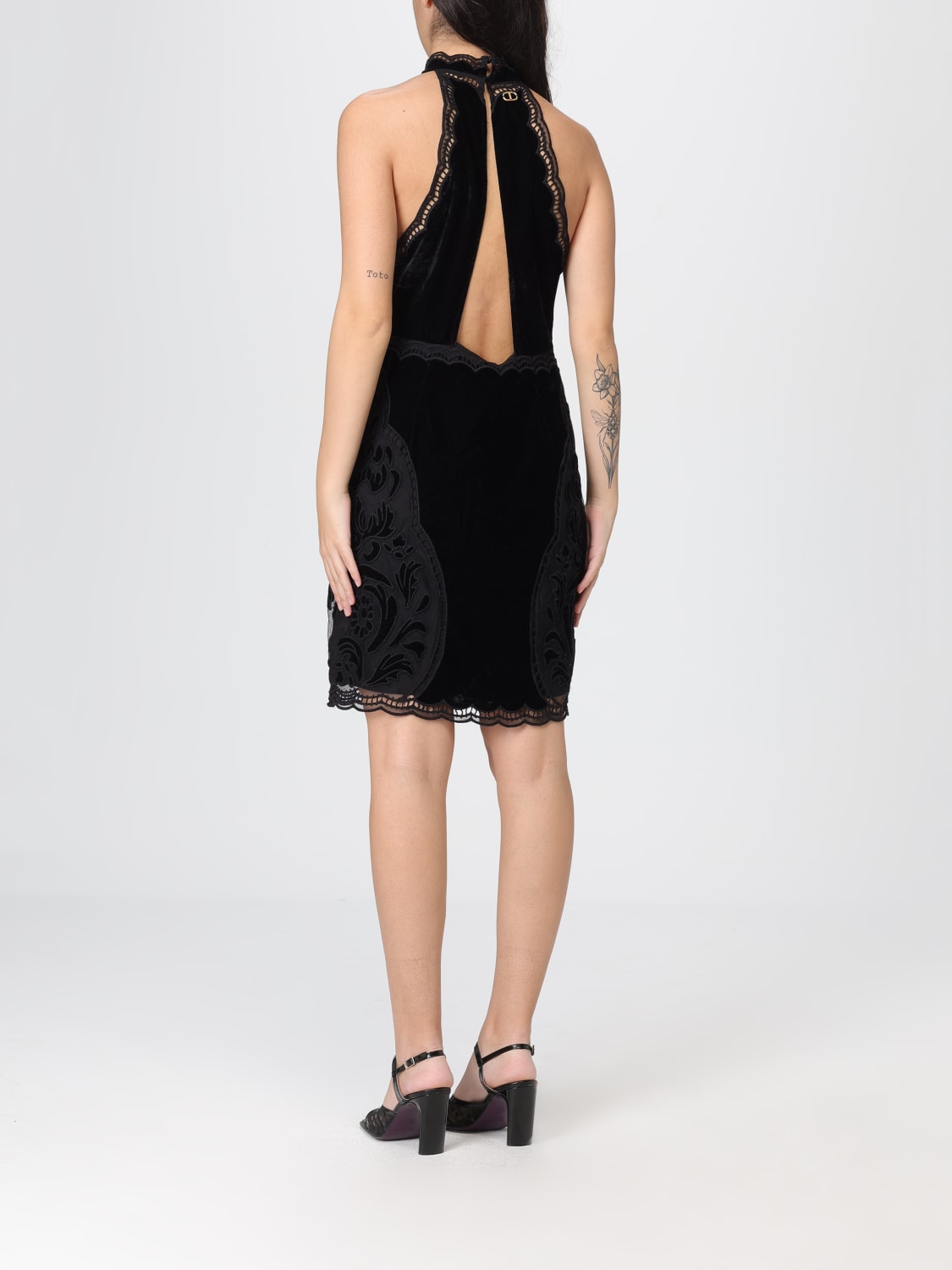 TWINSET DRESS: Dress woman Twinset, Black - Img 2