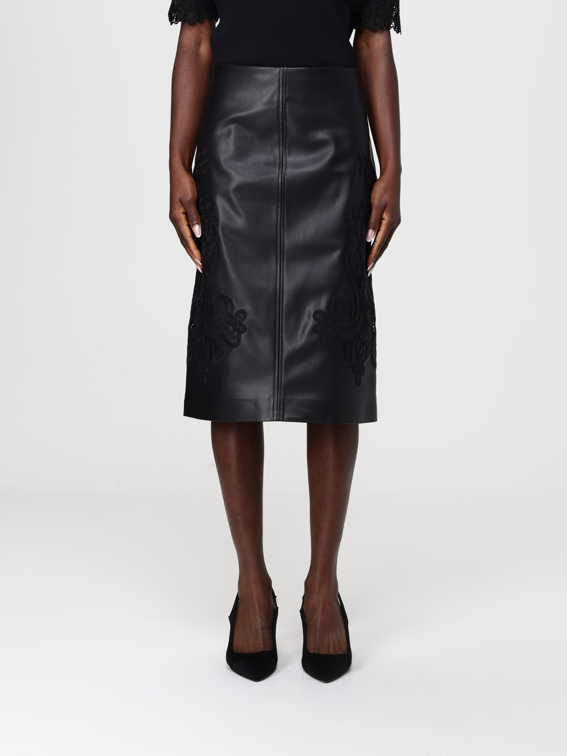 TWINSET FALDA: Falda mujer Twinset, Negro - Img 1