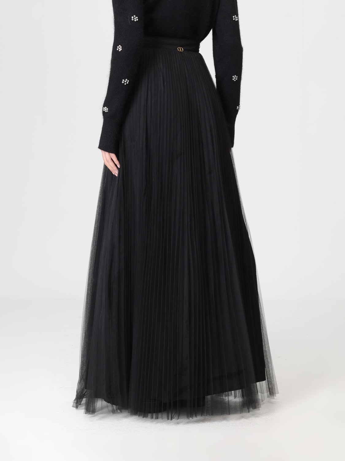 TWINSET FALDA: Falda mujer Twinset, Negro - Img 2