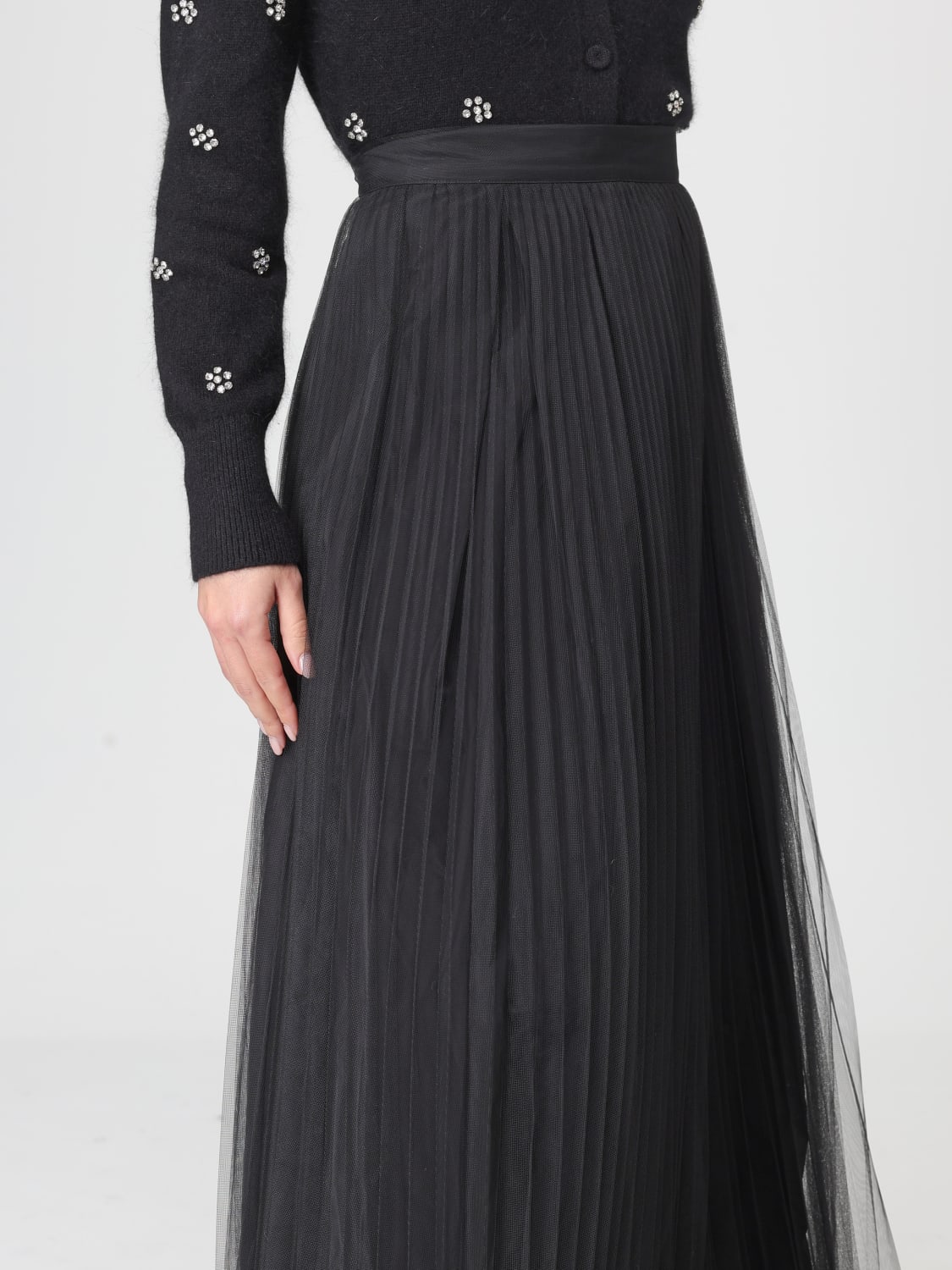 TWINSET FALDA: Falda mujer Twinset, Negro - Img 3