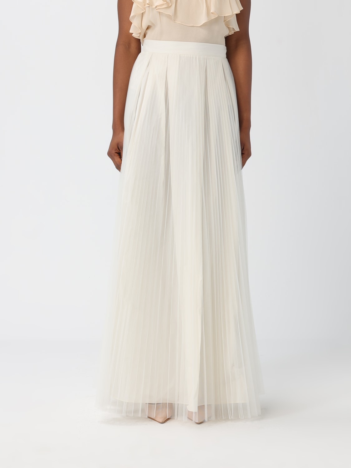 TWINSET FALDA: Falda mujer Twinset, Perla - Img 1