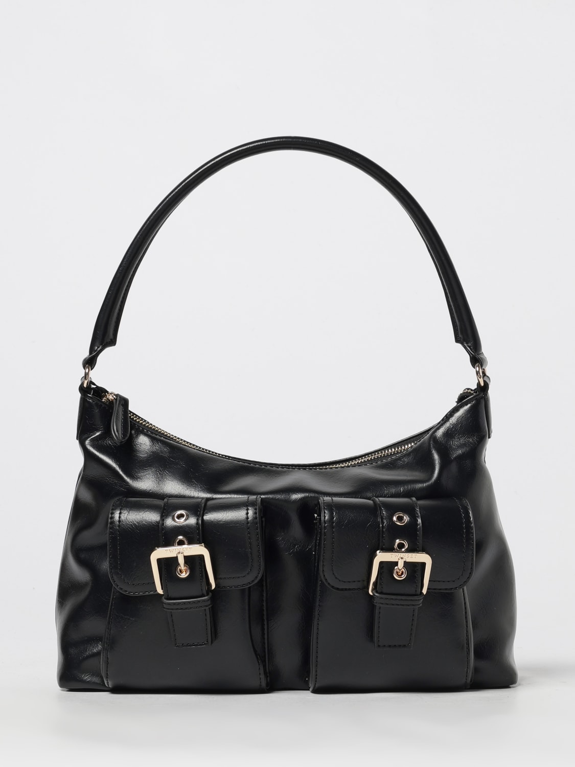 TWINSET SAC PORTÉ ÉPAULE: Sac porté épaule femme Twinset, Noir - Img 1