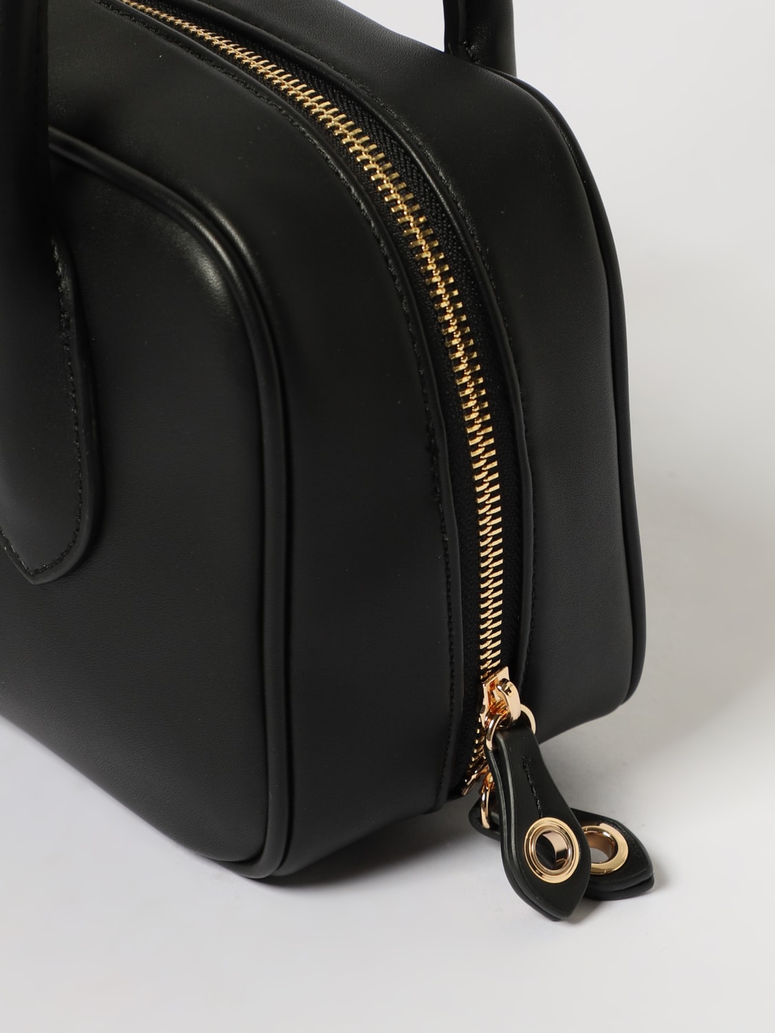 TWINSET BORSA A MANO: Borsa a bauletto Twinset in pelle sintetica , Nero - Img 3