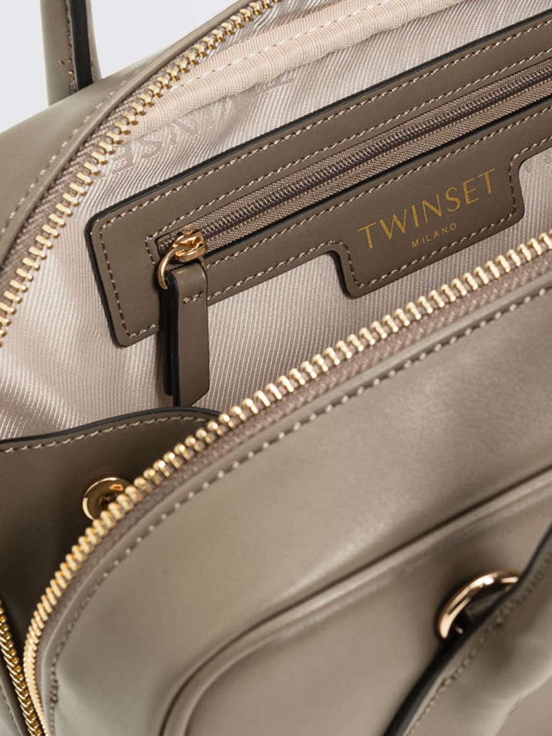 TWINSET HANDTASCHE: Schultertasche damen Twinset, Silber - Img 4