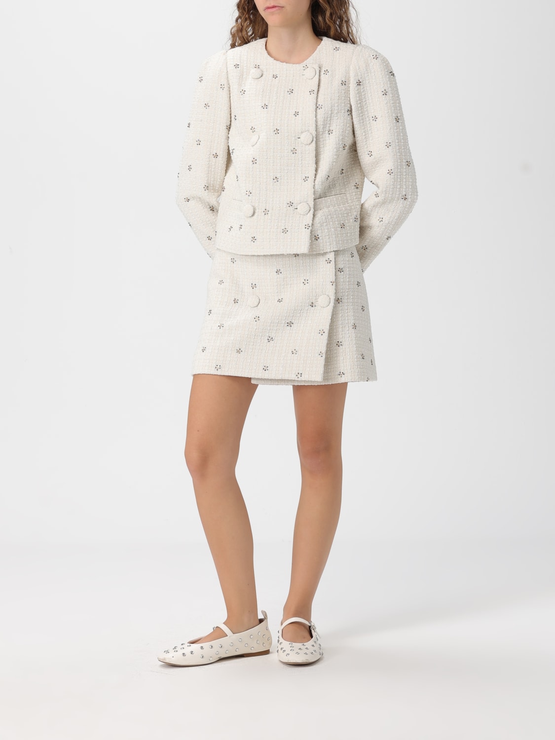 TWINSET ACTITUDE JACKET: Blazer woman Twinset Actitude, Ice - Img 2