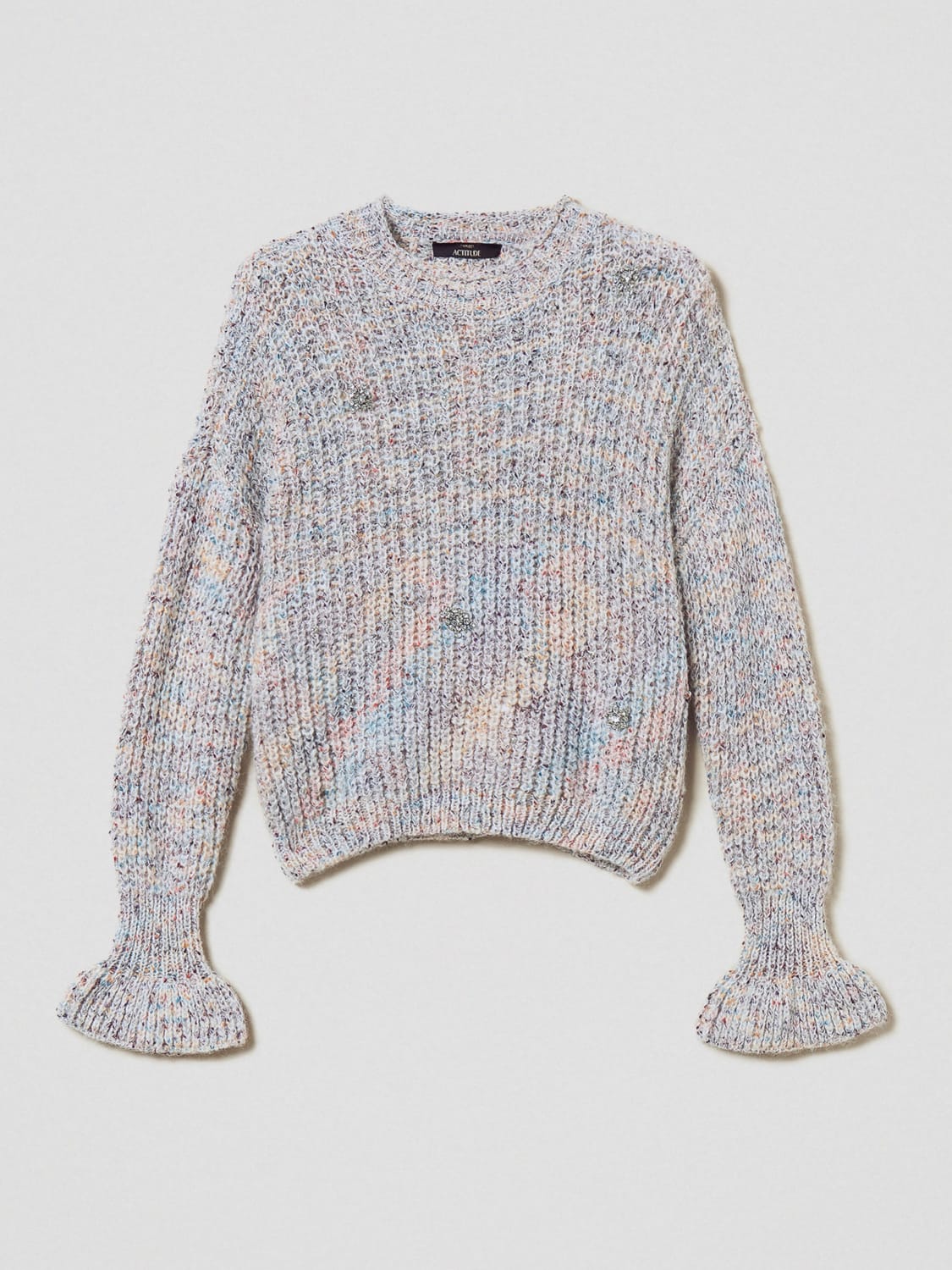 TWINSET ACTITUDE PULLOVER: Pullover damen Twinset Actitude, Bunt - Img 5