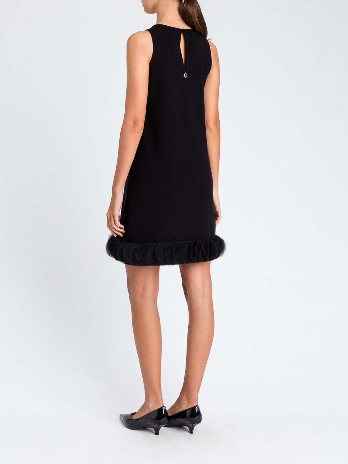 TWINSET ACTITUDE VESTIDO: Vestido mujer Twinset Actitude, Negro - Img 2