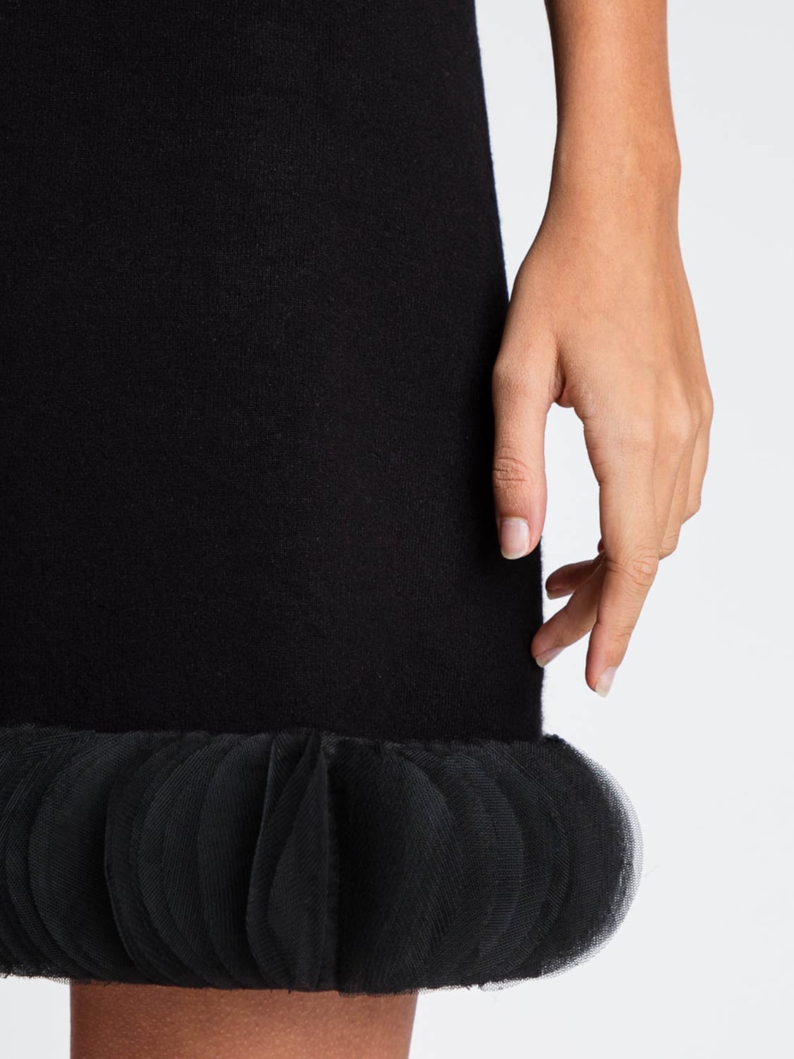 TWINSET ACTITUDE VESTIDO: Vestido mujer Twinset Actitude, Negro - Img 3