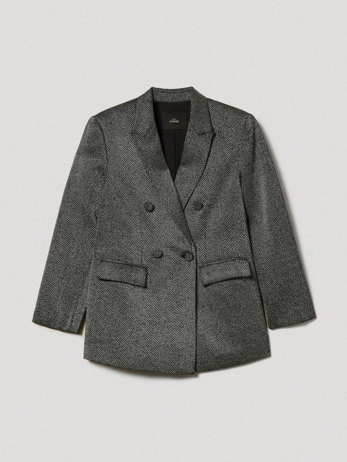 TWINSET ACTITUDE JACKET: Blazer woman Twinset Actitude, Black - Img 5