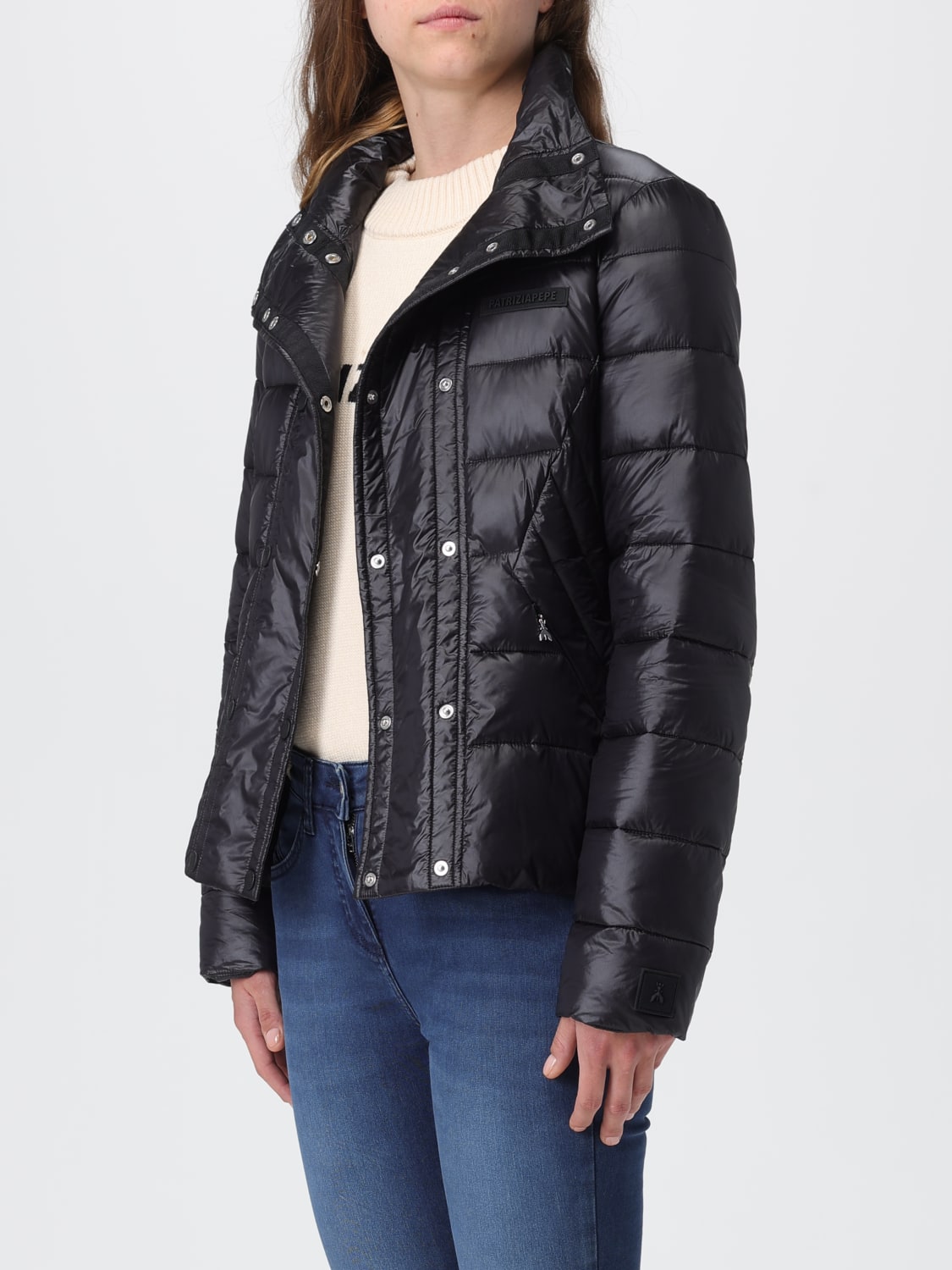 PATRIZIA PEPE JACKET: Jacket woman Patrizia Pepe, Black - Img 3