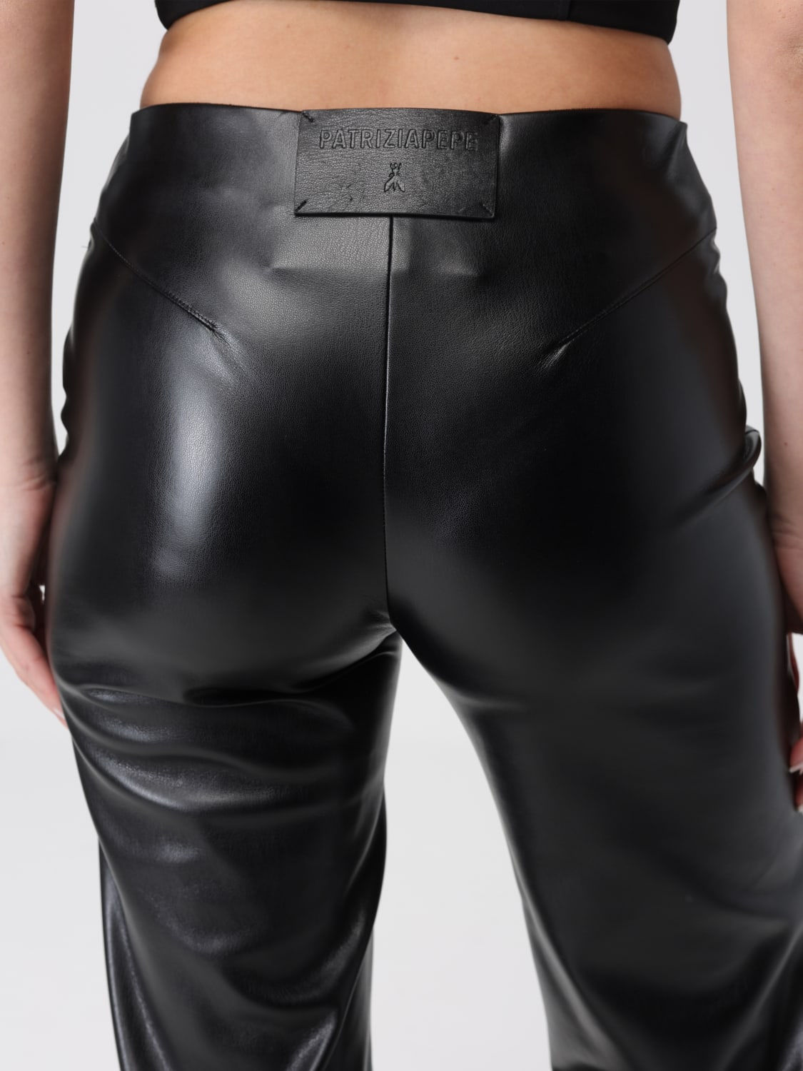 PATRIZIA PEPE PANTS: Pants woman Patrizia Pepe, Black - Img 3