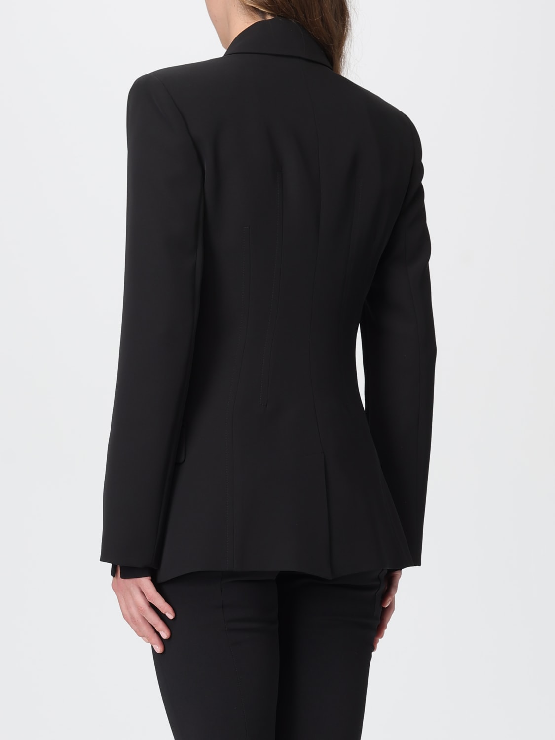 PATRIZIA PEPE JACKET: Blazer woman Patrizia Pepe, Black - Img 2