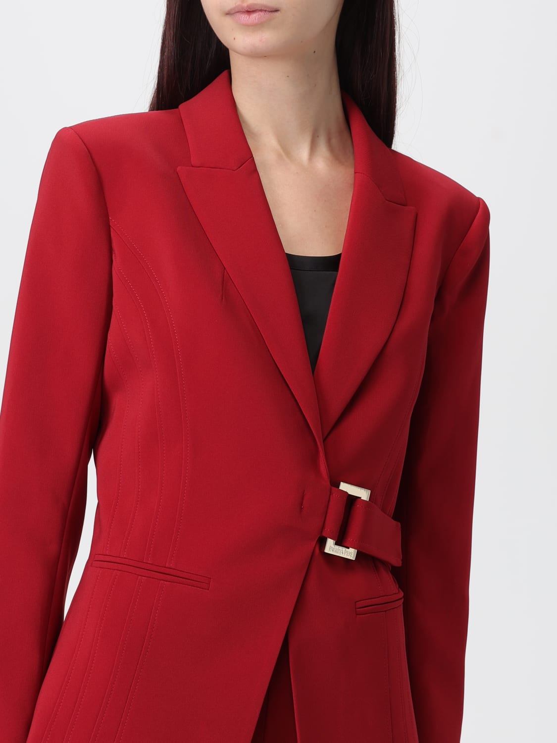 PATRIZIA PEPE JACKET: Blazer woman Patrizia Pepe, Red - Img 4