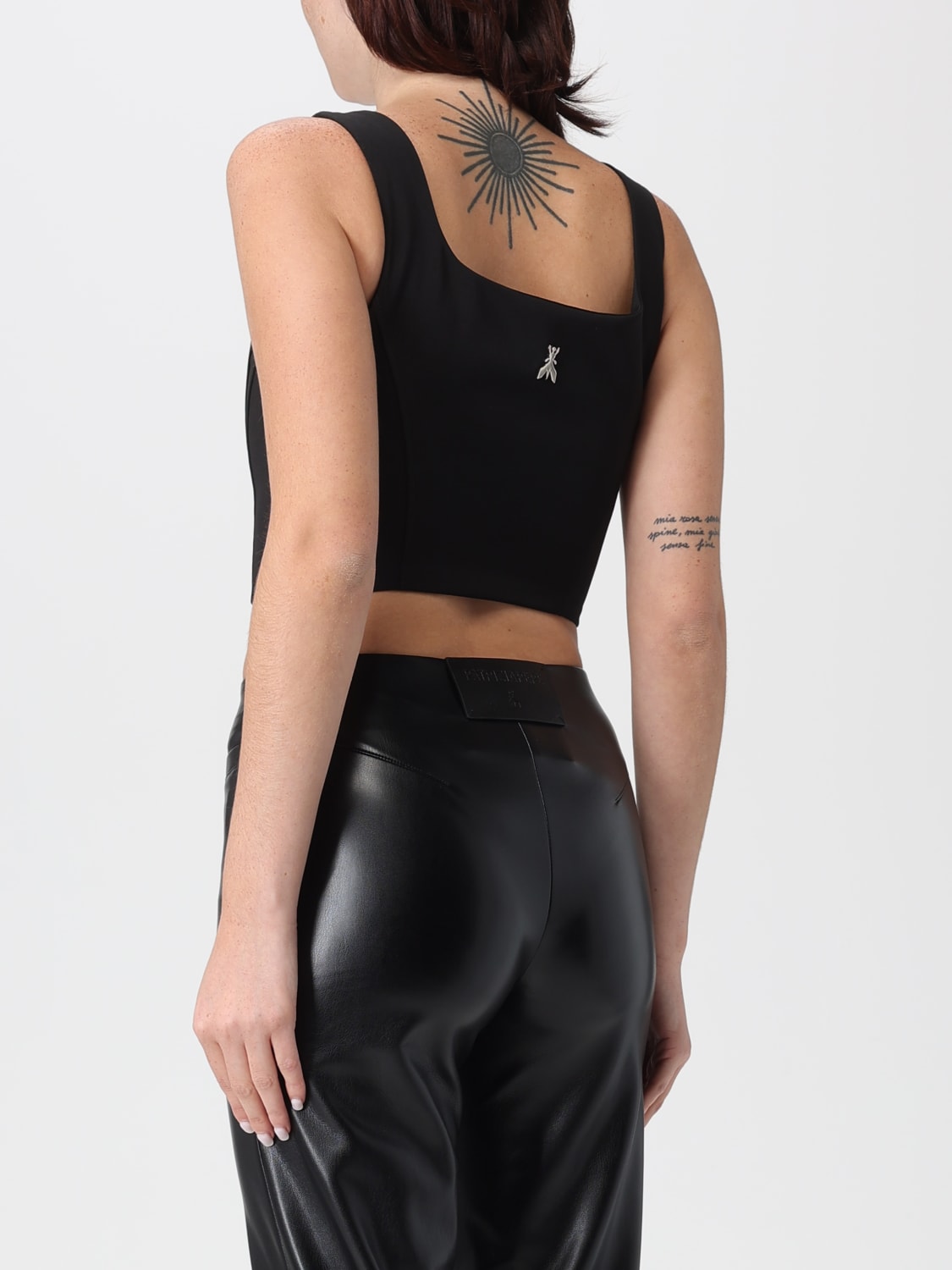 PATRIZIA PEPE トップス: トップス レディース Patrizia Pepe, ブラック - Img 2