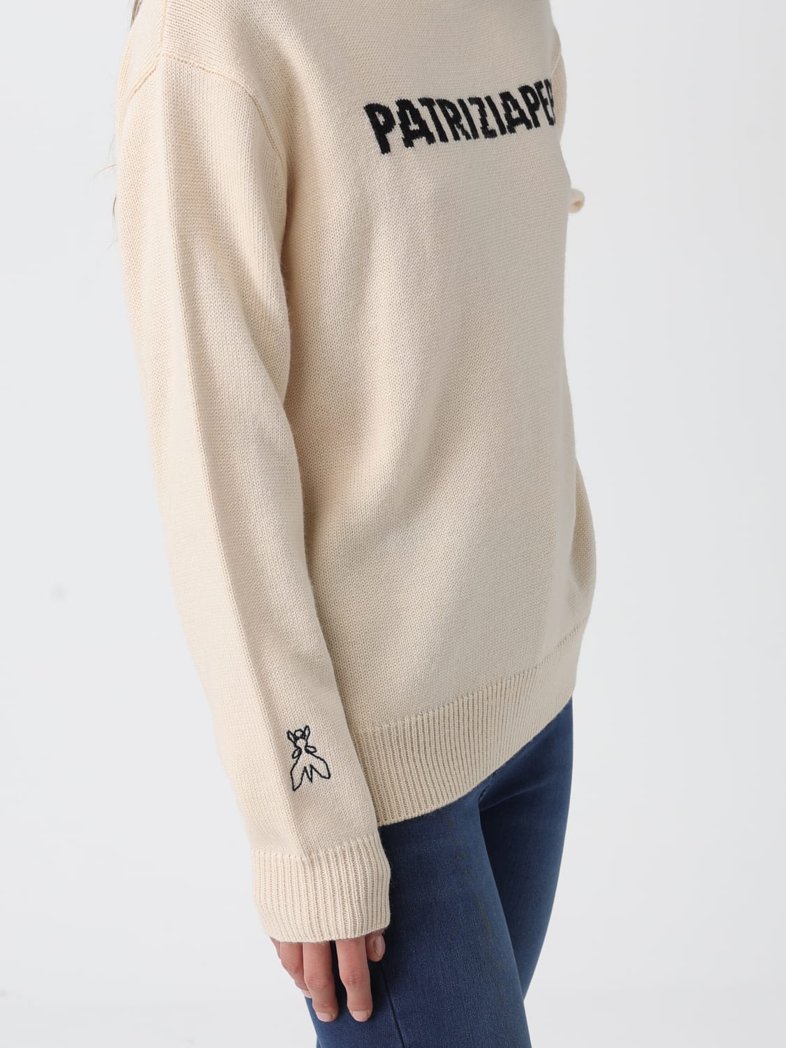 PATRIZIA PEPE PULLOVER: Pullover damen Patrizia Pepe, Natural - Img 3