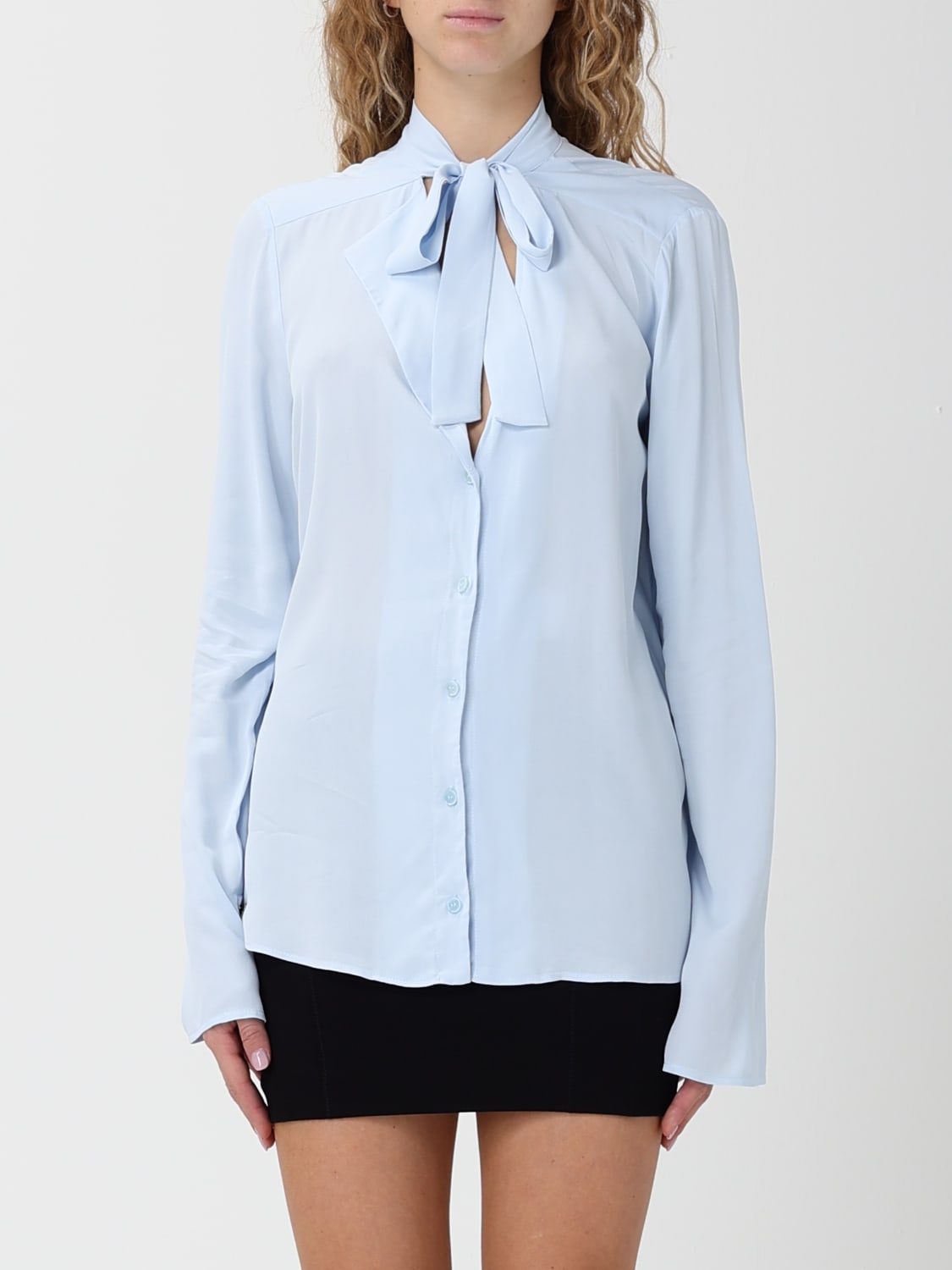 PATRIZIA PEPE SHIRT: Shirt woman Patrizia Pepe, Gnawed Blue - Img 1