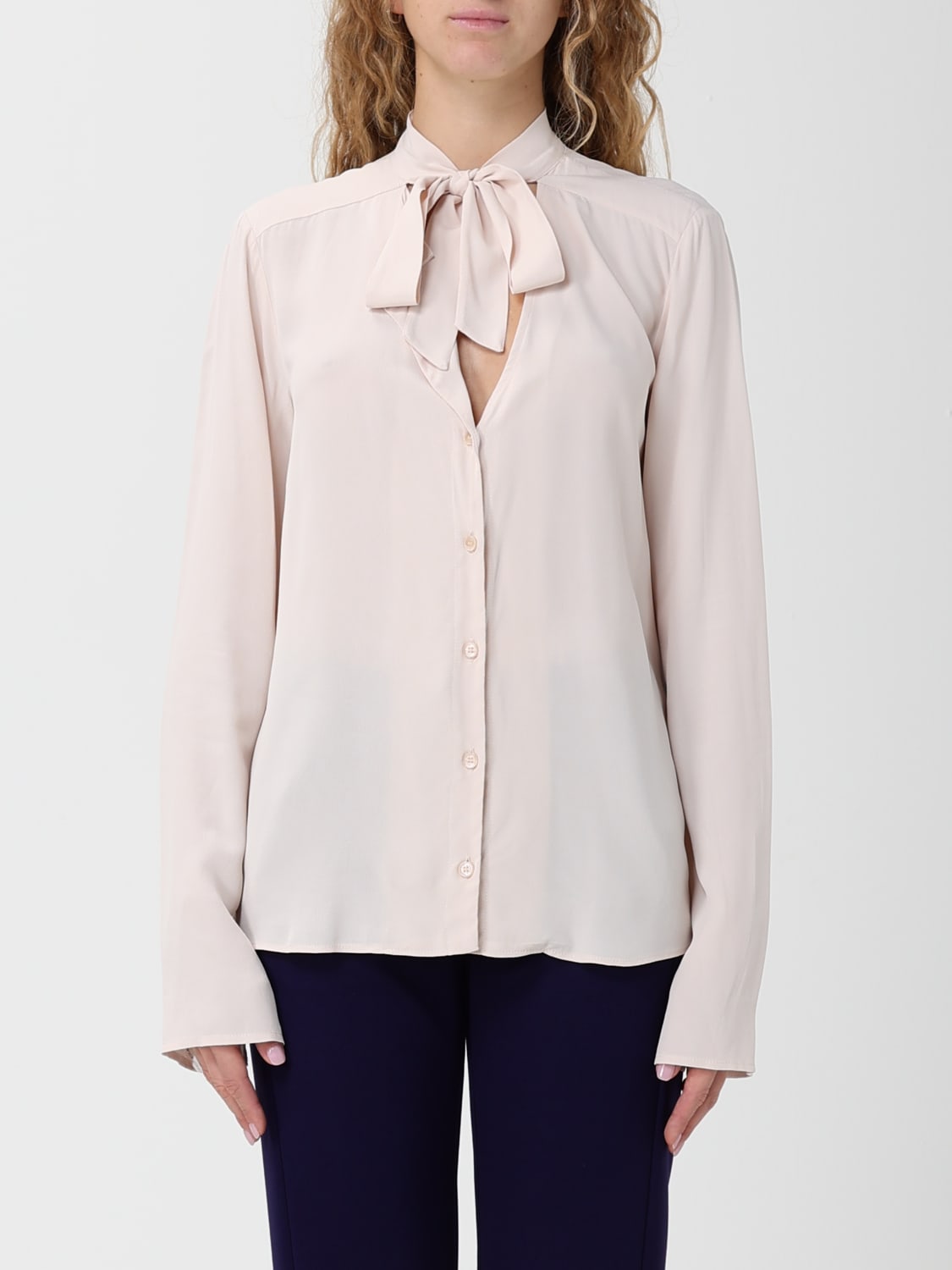 PATRIZIA PEPE SHIRT: Shirt woman Patrizia Pepe, Natural - Img 1