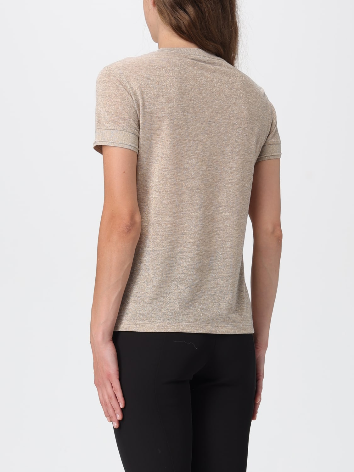 PATRIZIA PEPE SWEATER: Sweater woman Patrizia Pepe, Gold - Img 2