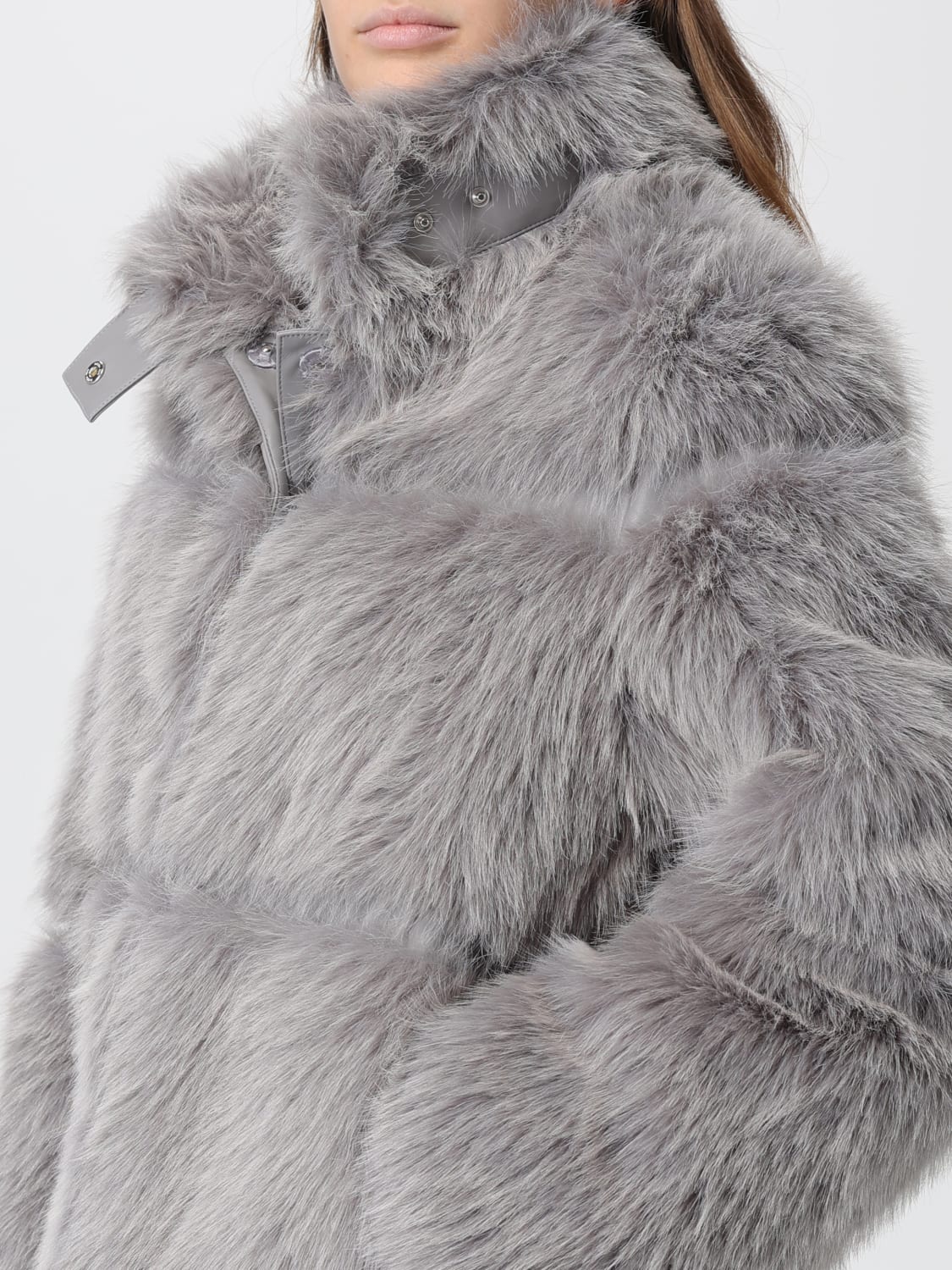 PATRIZIA PEPE FOURRURE: Veste femme Patrizia Pepe, Perle - Img 4