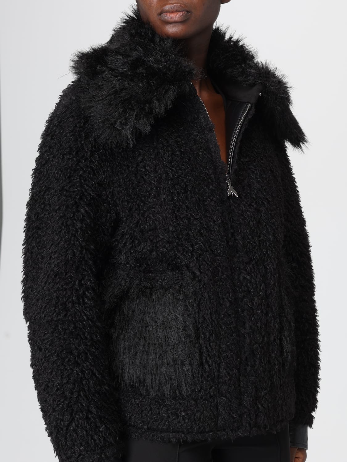 PATRIZIA PEPE JACKET: Jacket woman Patrizia Pepe, Black - Img 4