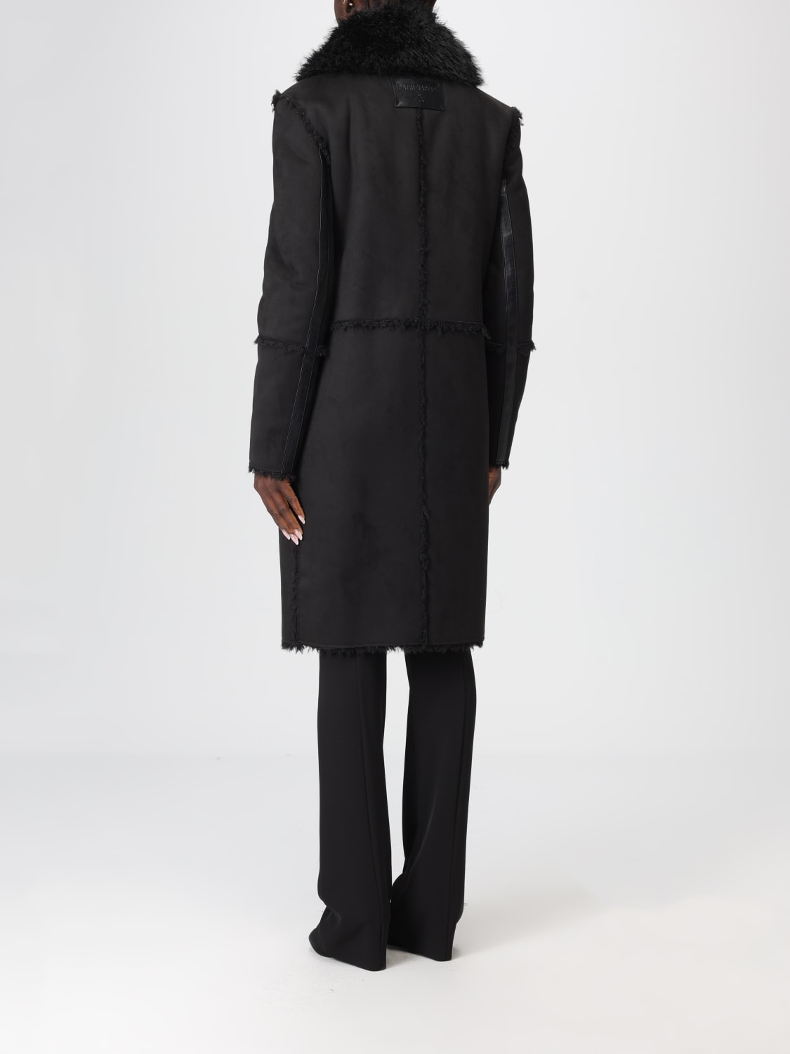 PATRIZIA PEPE MANTEL: Mantel damen Patrizia Pepe, Schwarz - Img 2