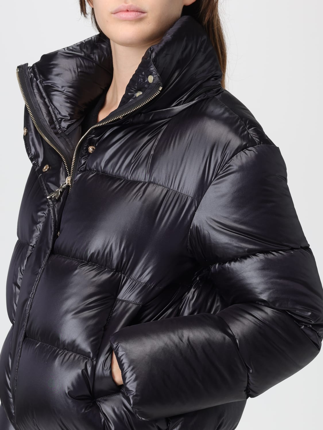 PATRIZIA PEPE CHAQUETA: Chaqueta mujer Patrizia Pepe, Negro - Img 4