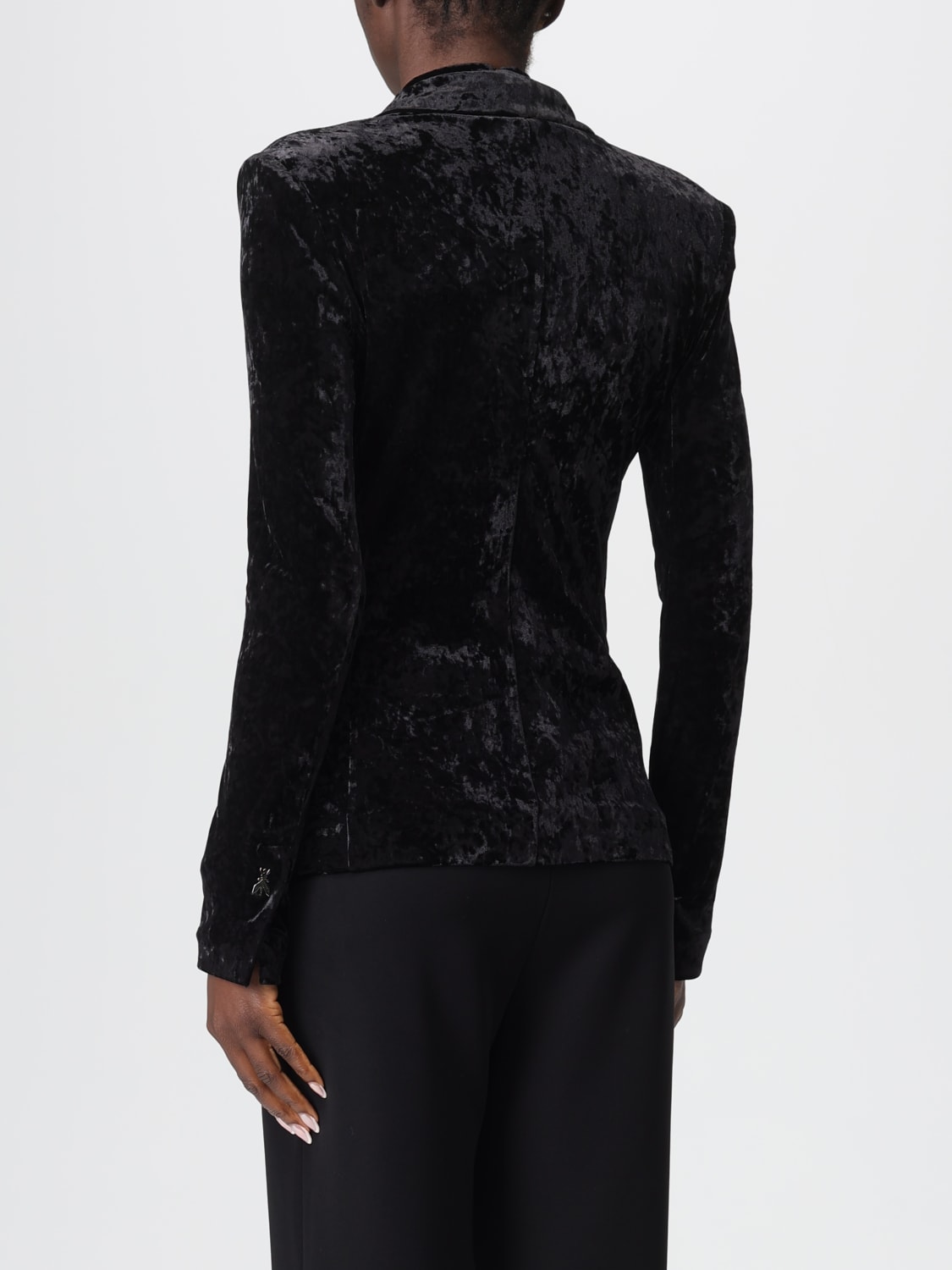 PATRIZIA PEPE JACKET: Blazer woman Patrizia Pepe, Black - Img 2