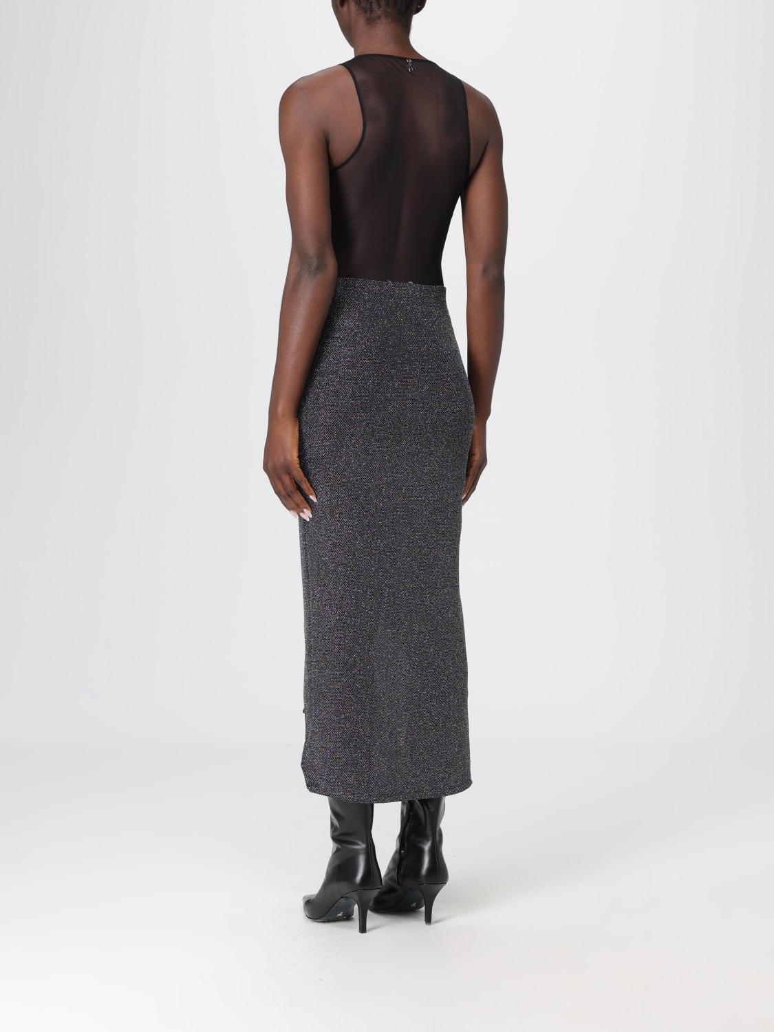 PATRIZIA PEPE KLEID: Kleider damen Patrizia Pepe, Schwarz - Img 2