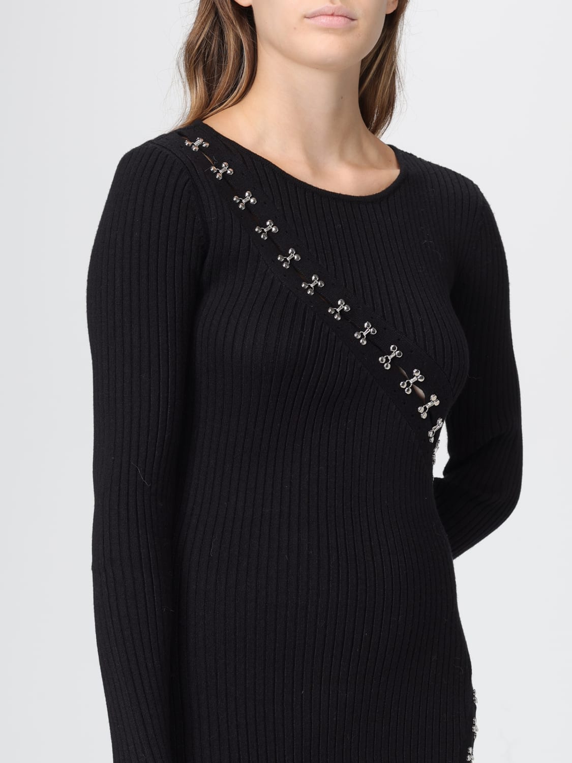 PATRIZIA PEPE DRESS: Dress woman Patrizia Pepe, Black - Img 3