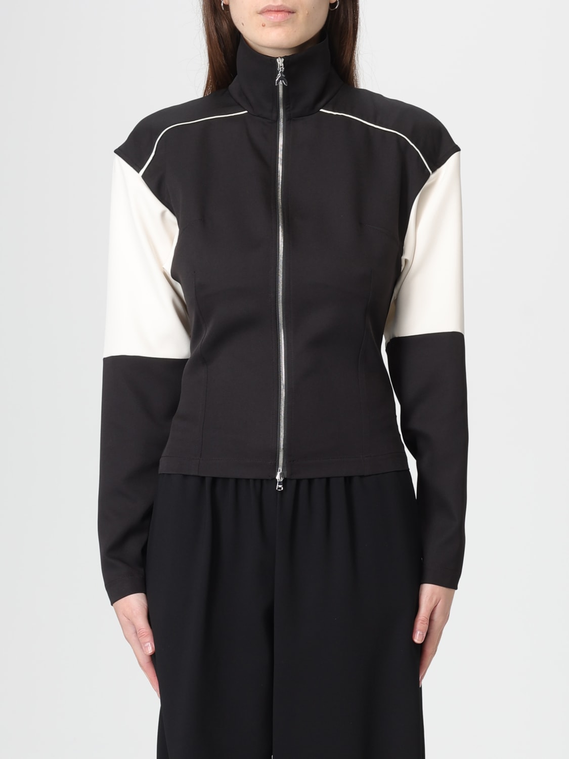 PATRIZIA PEPE JACKET: Sweater woman Patrizia Pepe, Black - Img 1