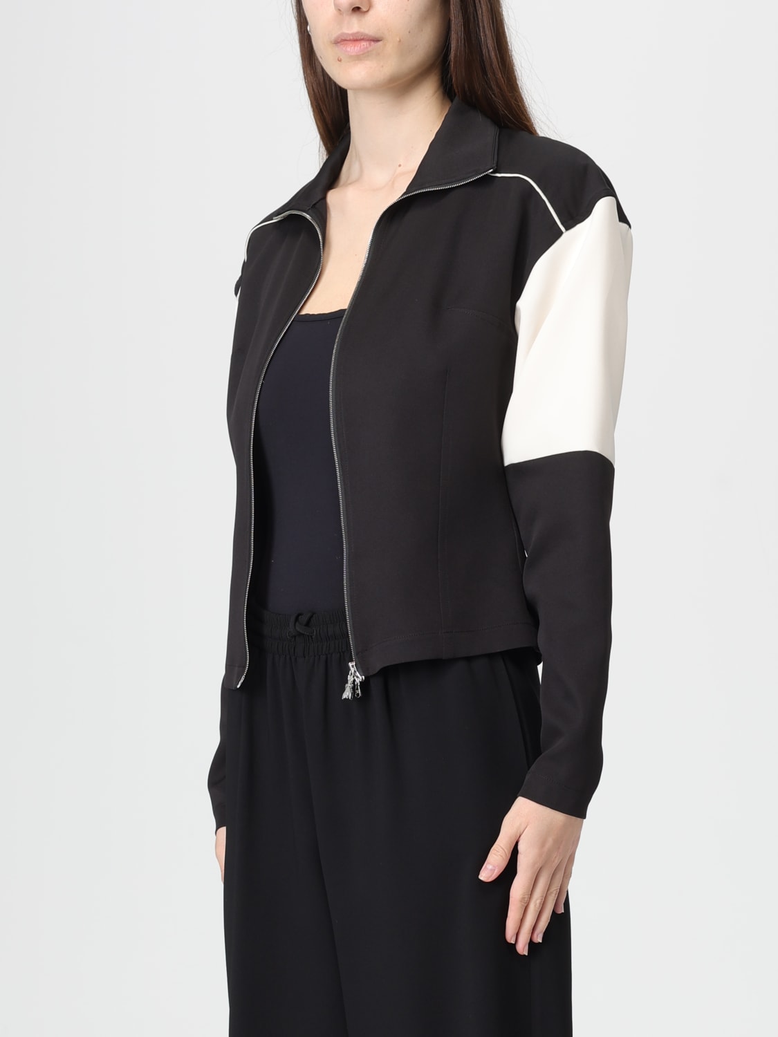 PATRIZIA PEPE JACKET: Sweater woman Patrizia Pepe, Black - Img 3