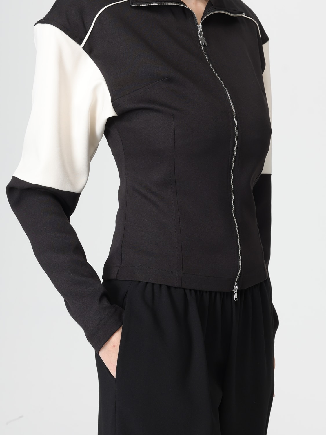PATRIZIA PEPE JACKET: Sweater woman Patrizia Pepe, Black - Img 4