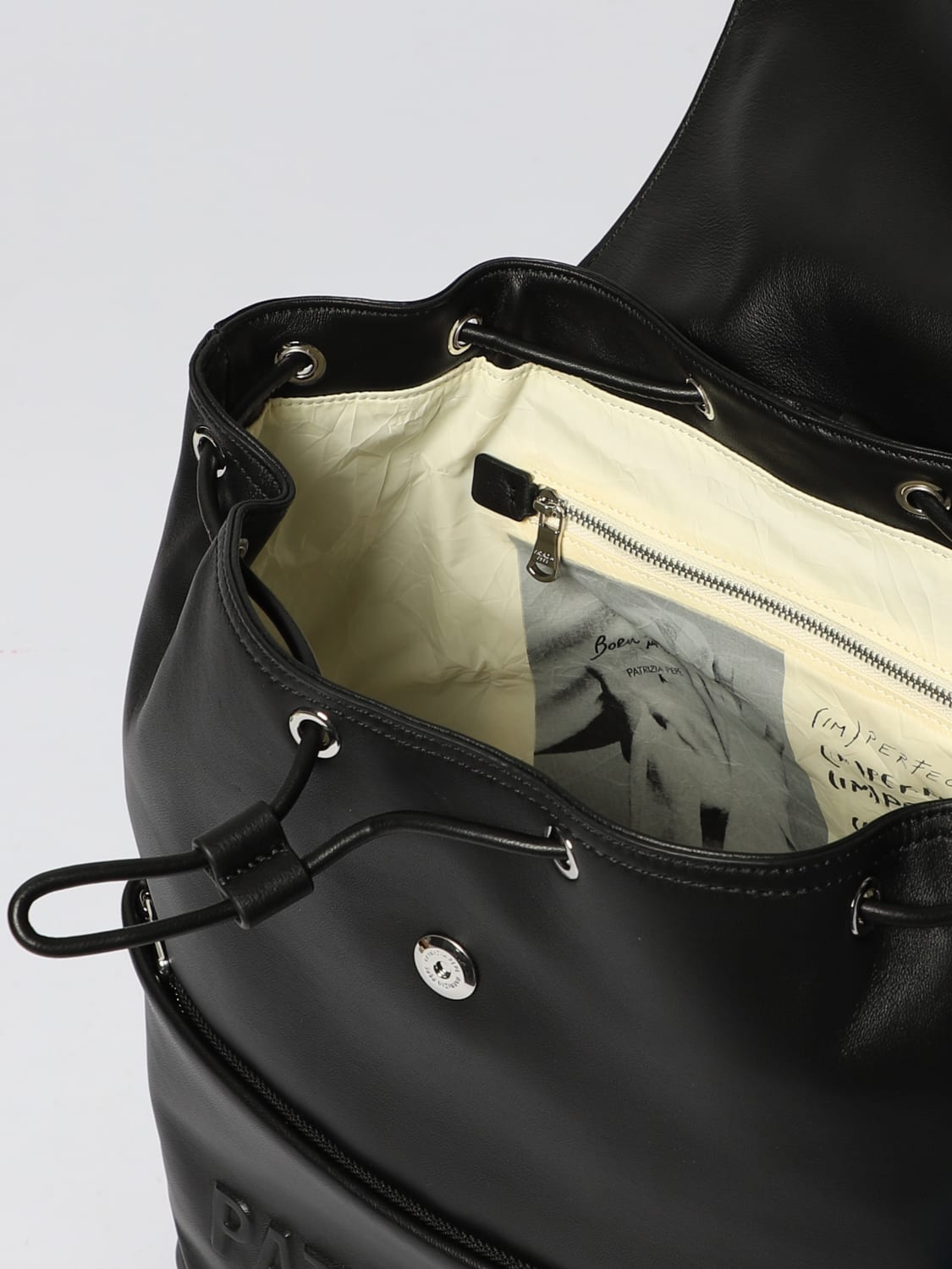 PATRIZIA PEPE BACKPACK: Shoulder bag woman Patrizia Pepe, Black - Img 4