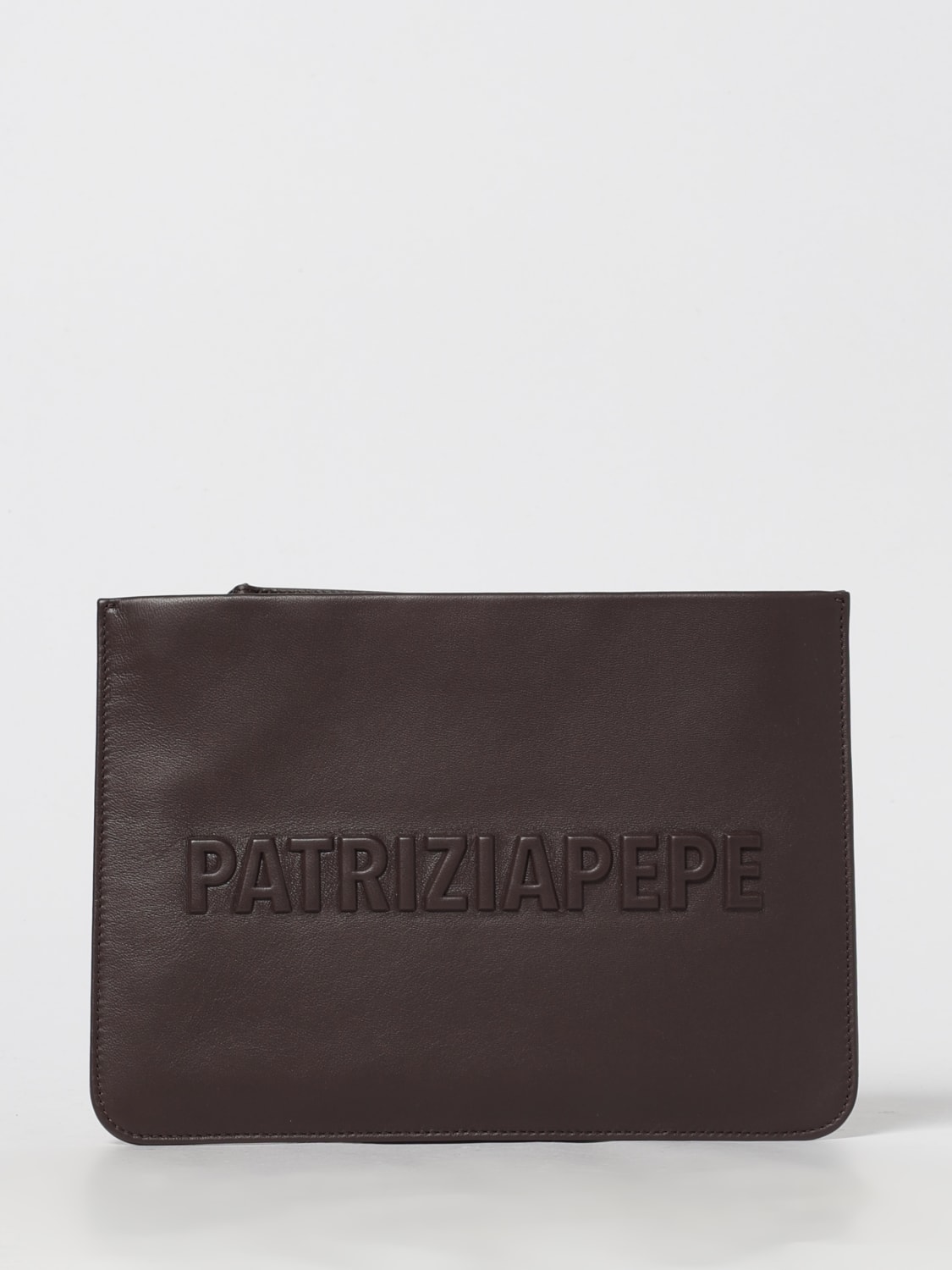 PATRIZIA PEPE CLUTCH: Schultertasche damen Patrizia Pepe, Braun - Img 1