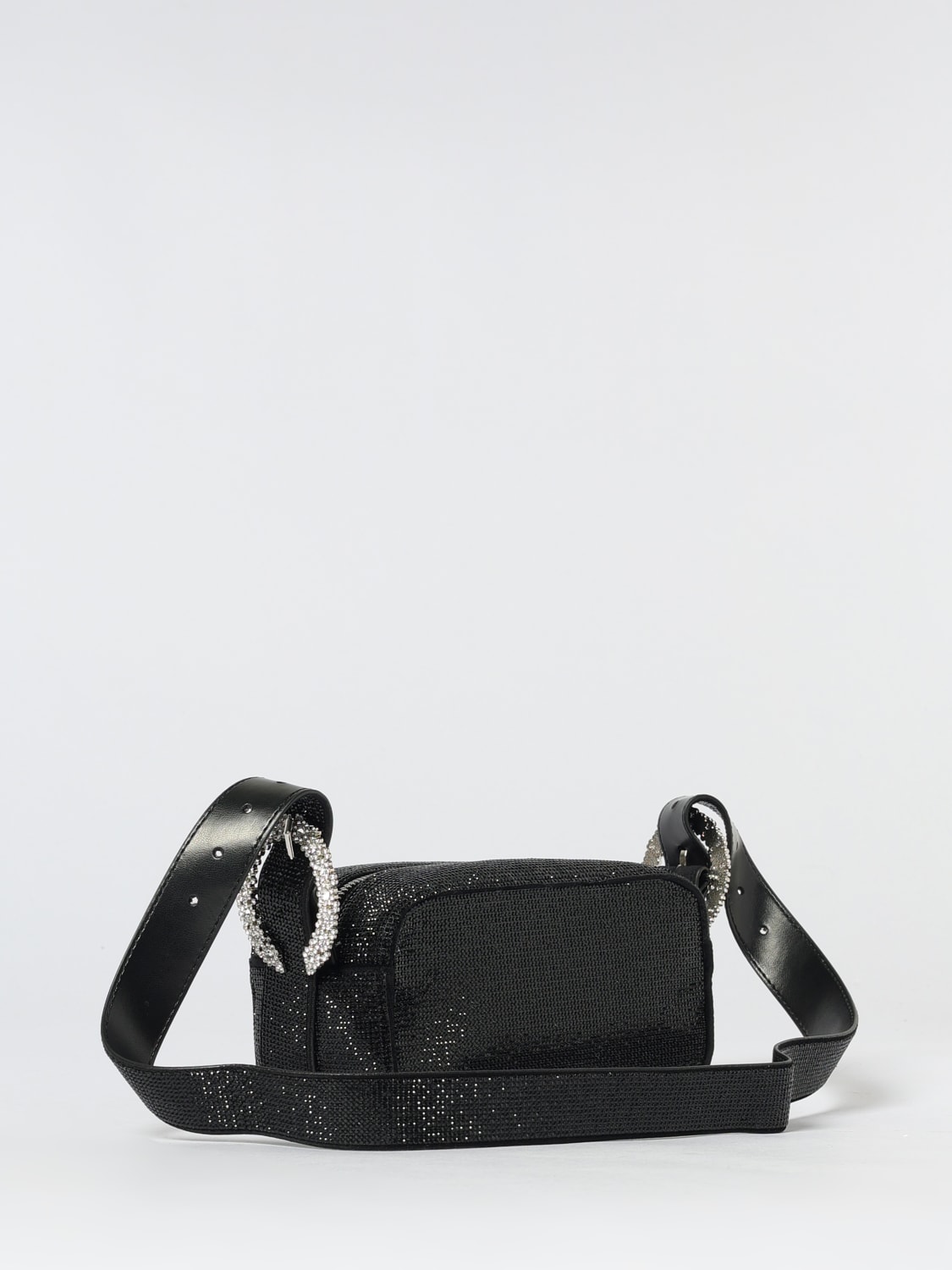 PATRIZIA PEPE BANDOLERA: Bolso de hombro mujer Patrizia Pepe, Negro - Img 2