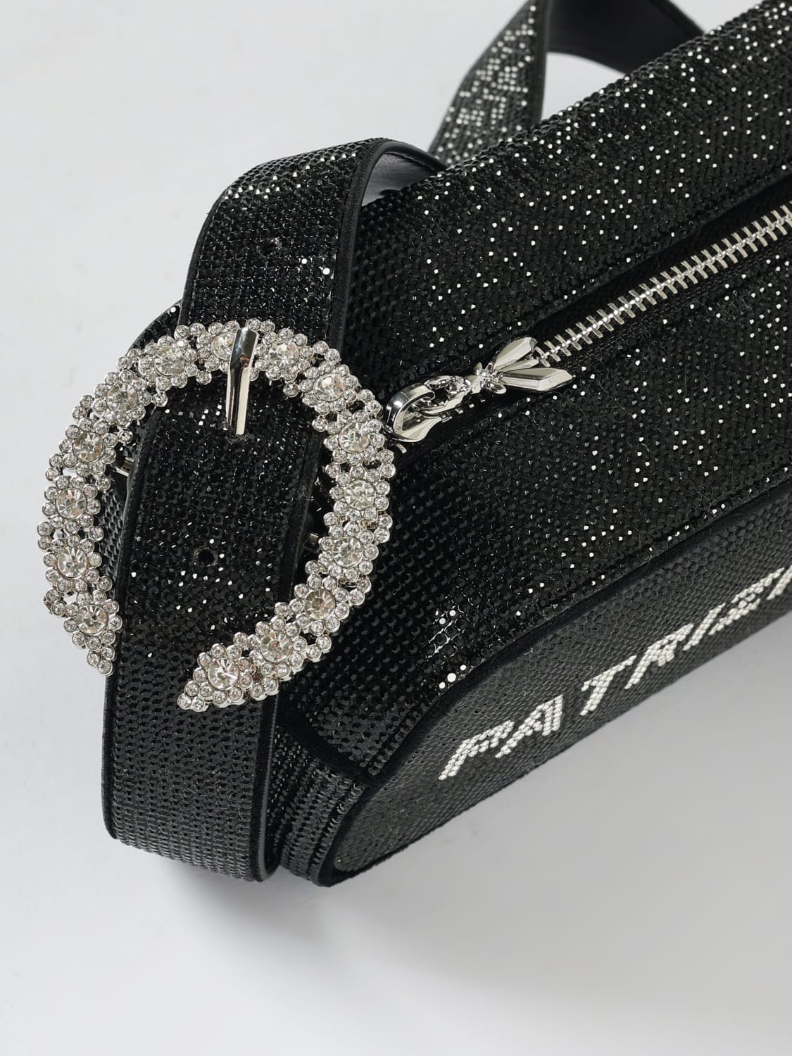 PATRIZIA PEPE BANDOLERA: Bolso de hombro mujer Patrizia Pepe, Negro - Img 3