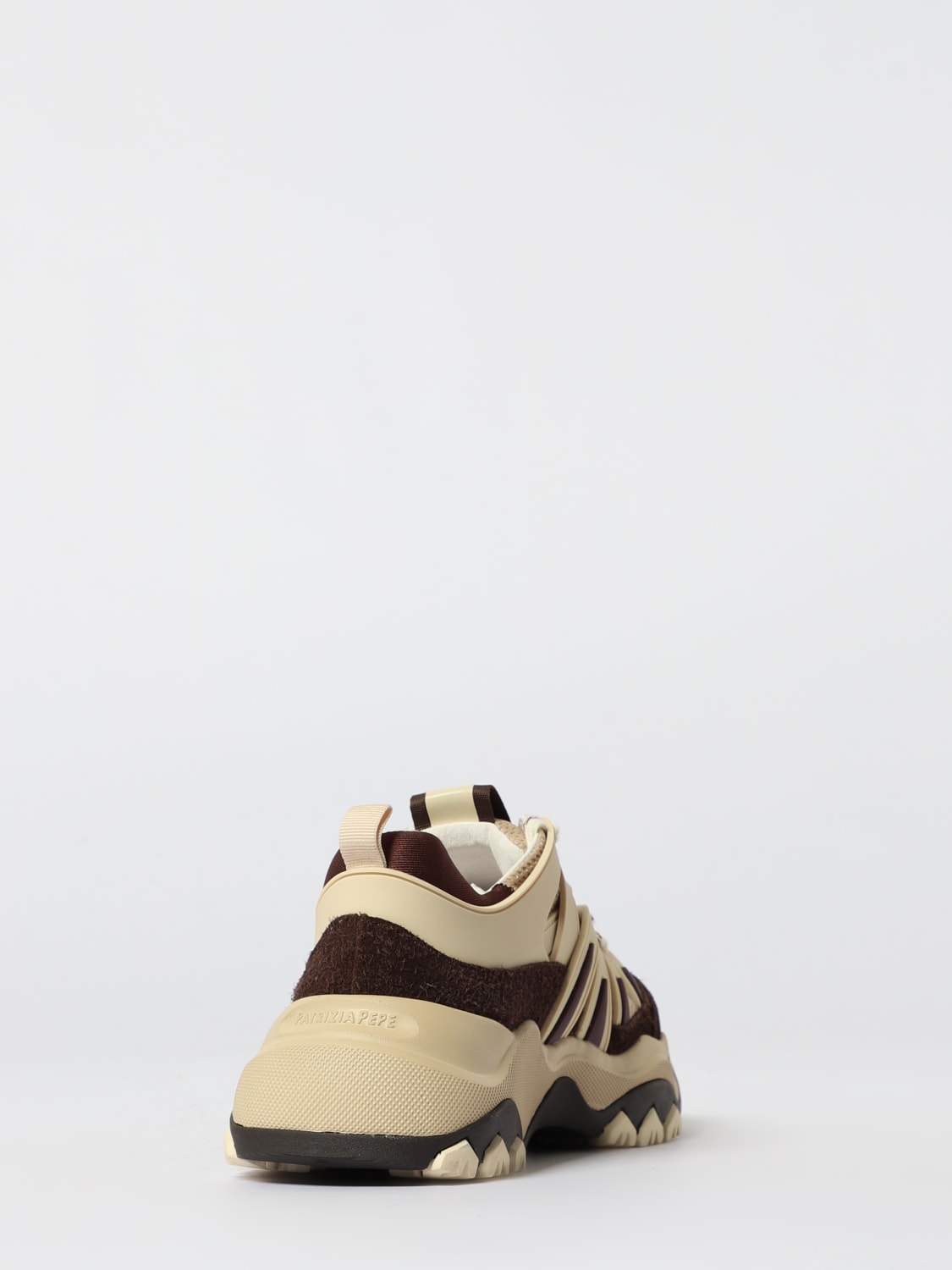PATRIZIA PEPE SNEAKERS: Sneakers damen Patrizia Pepe, Beige - Img 3