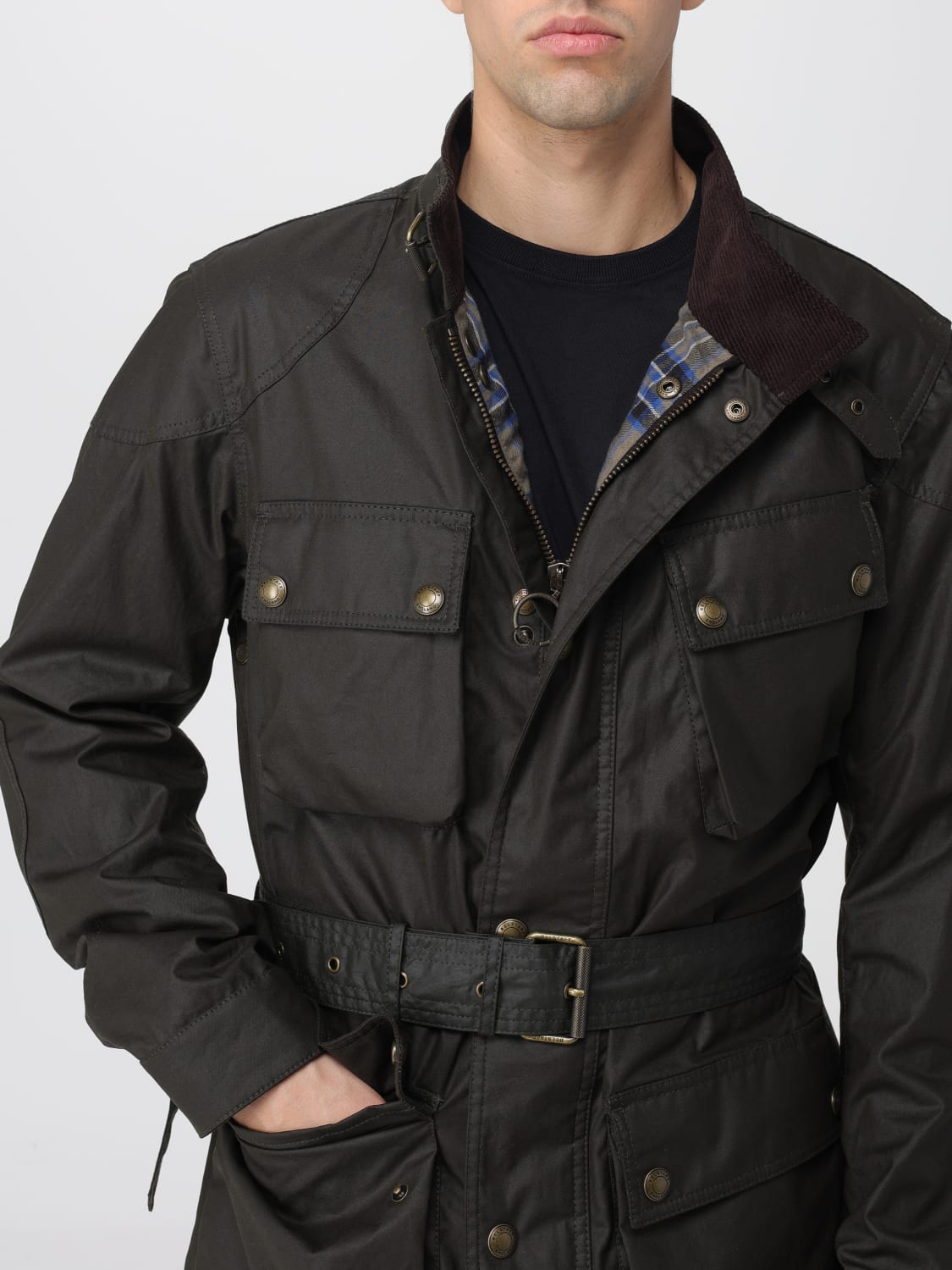 BELSTAFF JACKET: Jacket men Belstaff, Olive - Img 4