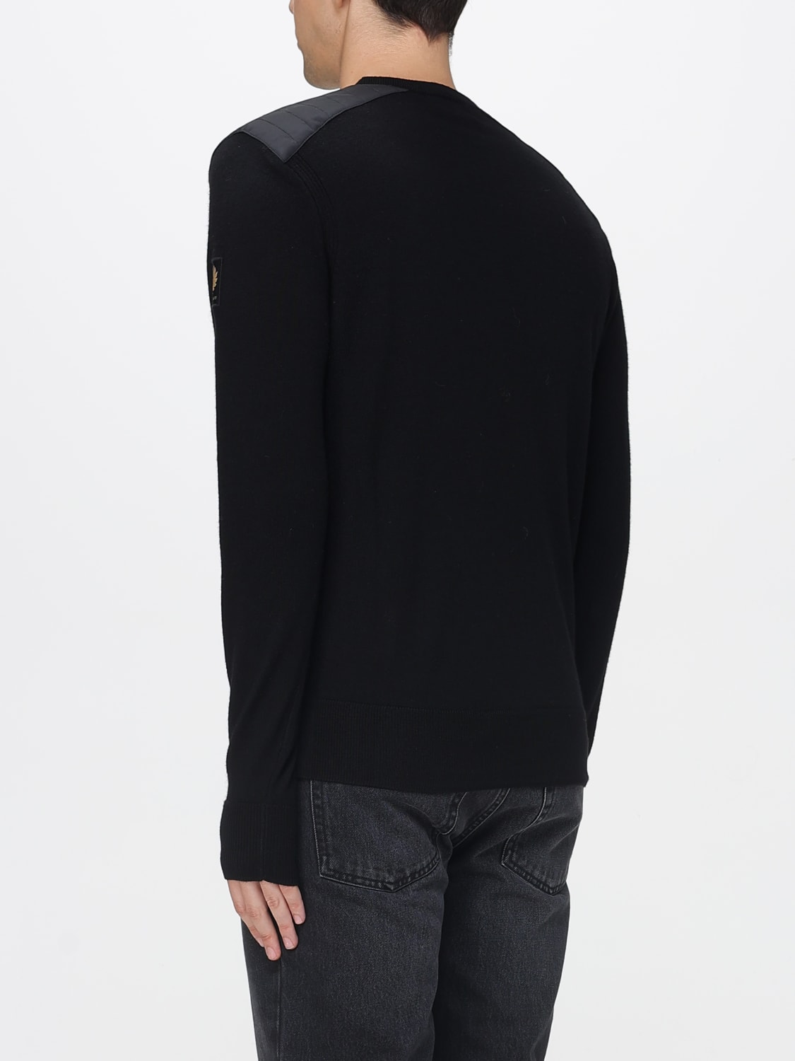 BELSTAFF PULLOVER: Pullover herren Belstaff, Schwarz - Img 2