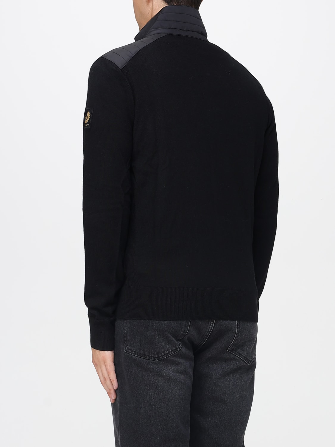 BELSTAFF PULLOVER: Pullover herren Belstaff, Schwarz - Img 2