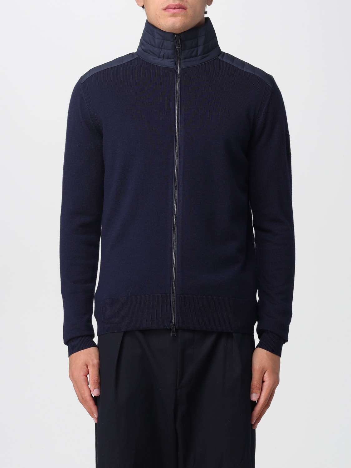 BELSTAFF JERSEY: Jersey hombre Belstaff, Azul Marino - Img 1