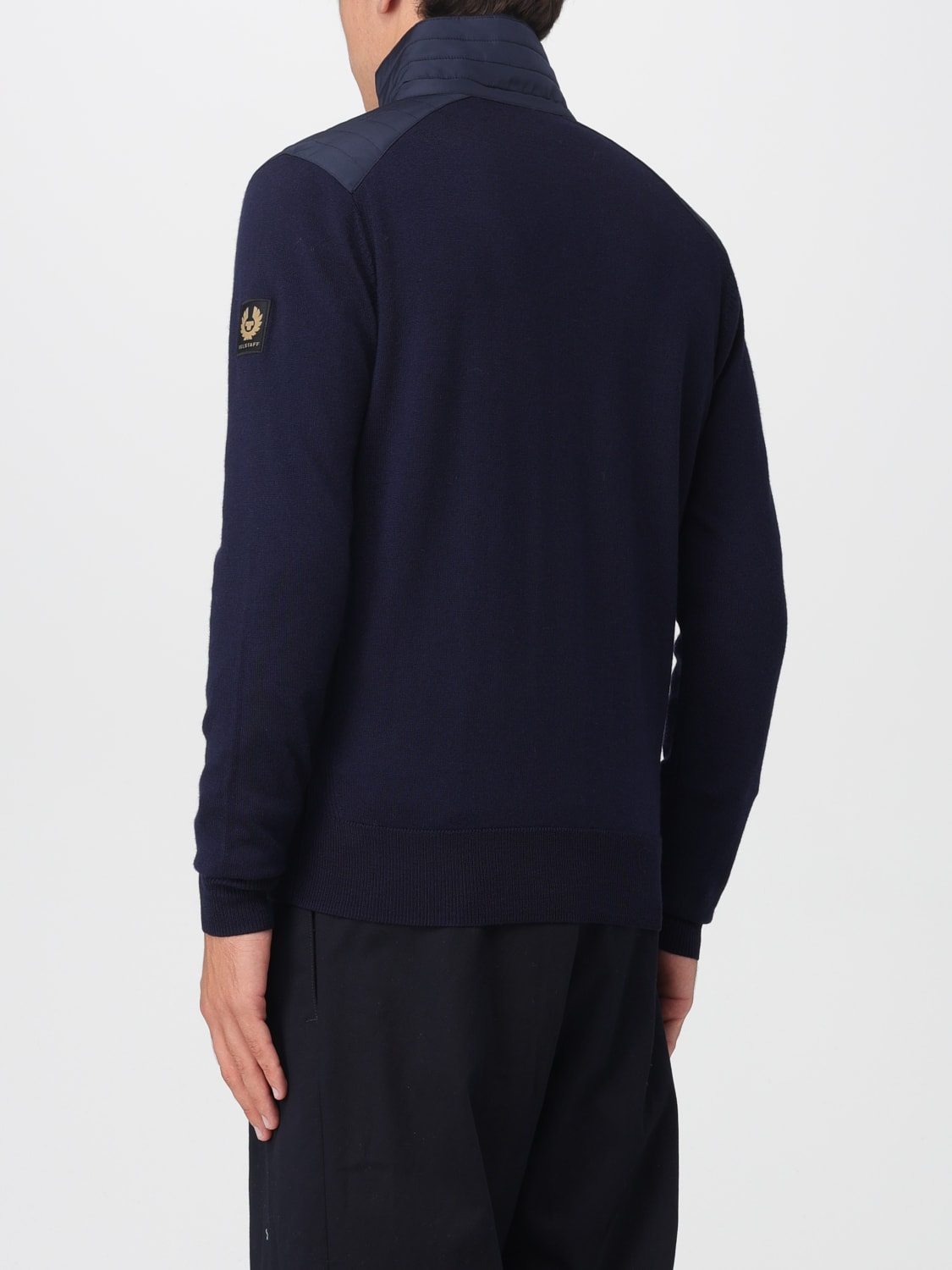 BELSTAFF JERSEY: Jersey hombre Belstaff, Azul Marino - Img 2