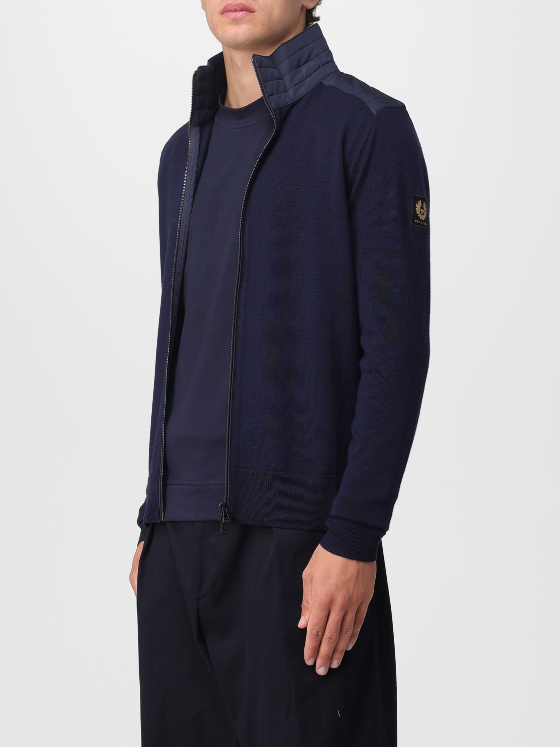 BELSTAFF JERSEY: Jersey hombre Belstaff, Azul Marino - Img 3