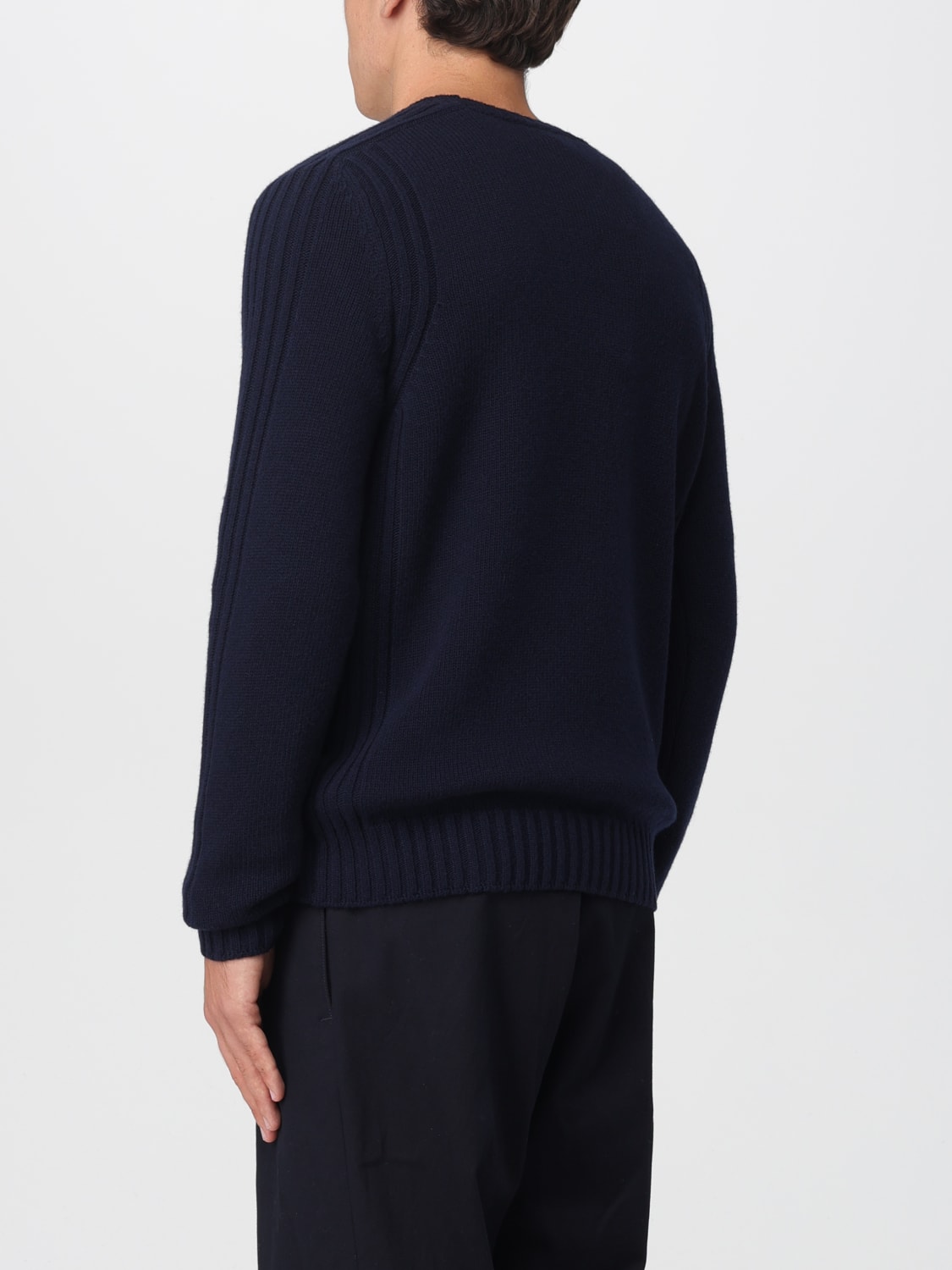 BELSTAFF MAGLIA: Pullover Belstaff in lana Merino , Blue Navy - Img 2