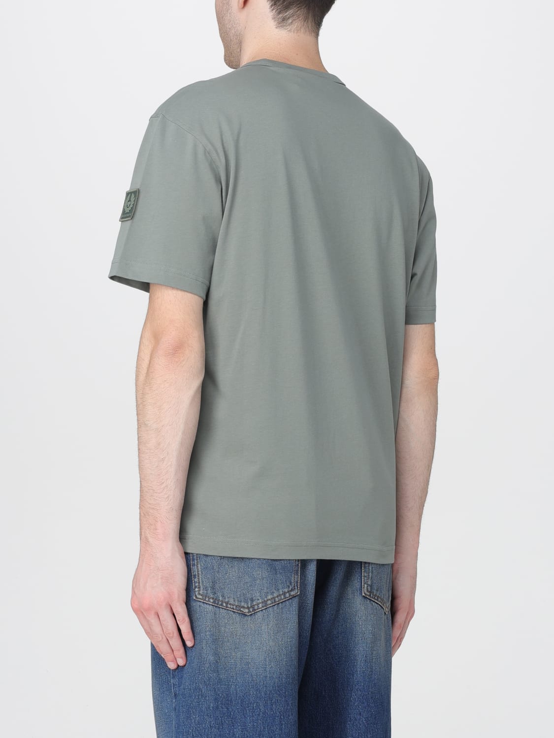 BELSTAFF T-SHIRT: T-shirt men Belstaff, Sage - Img 2