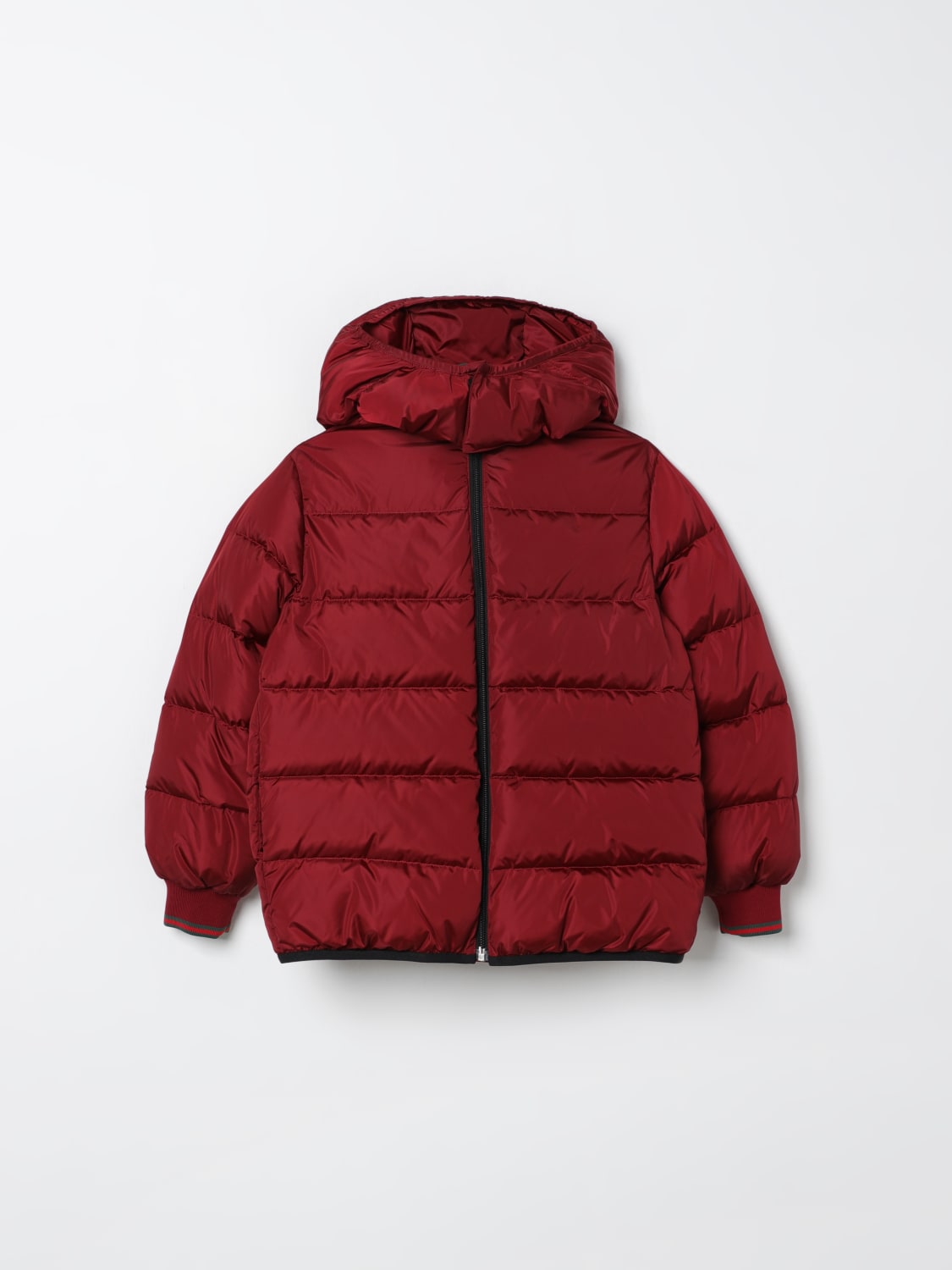 GUCCI JACKET: Jacket kids Gucci, Red - Img 1