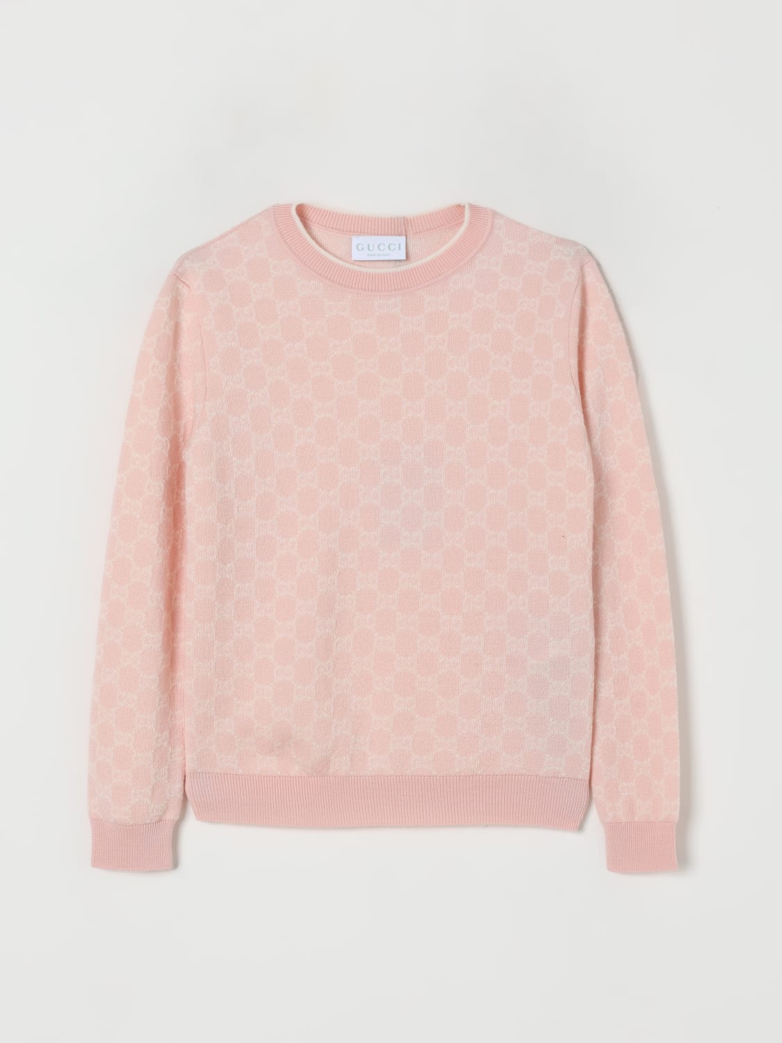 GUCCI SWEATER: Sweater kids Gucci, Pink - Img 1